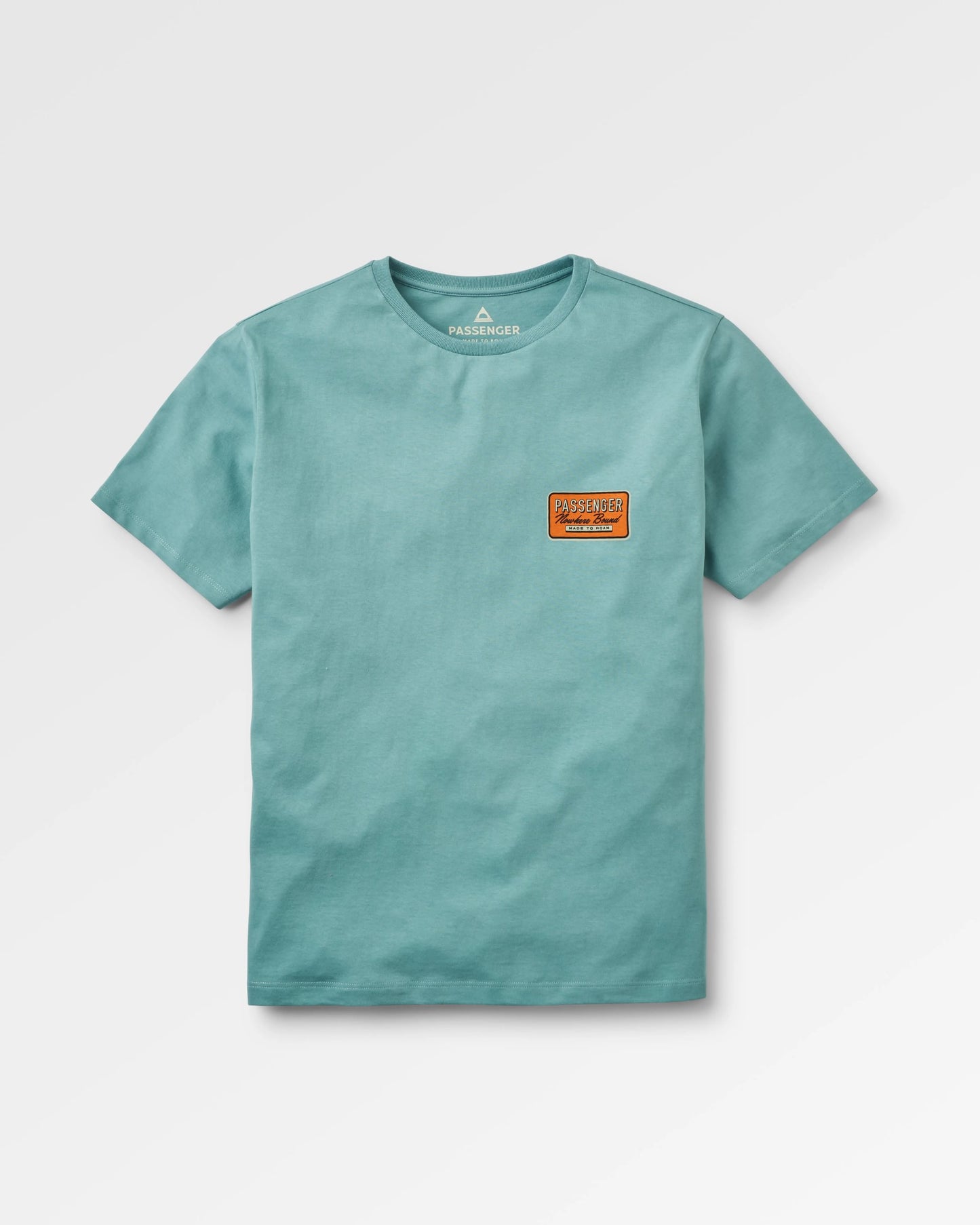 Beechey Recycled Cotton T-Shirt - Arctic - Flatlay