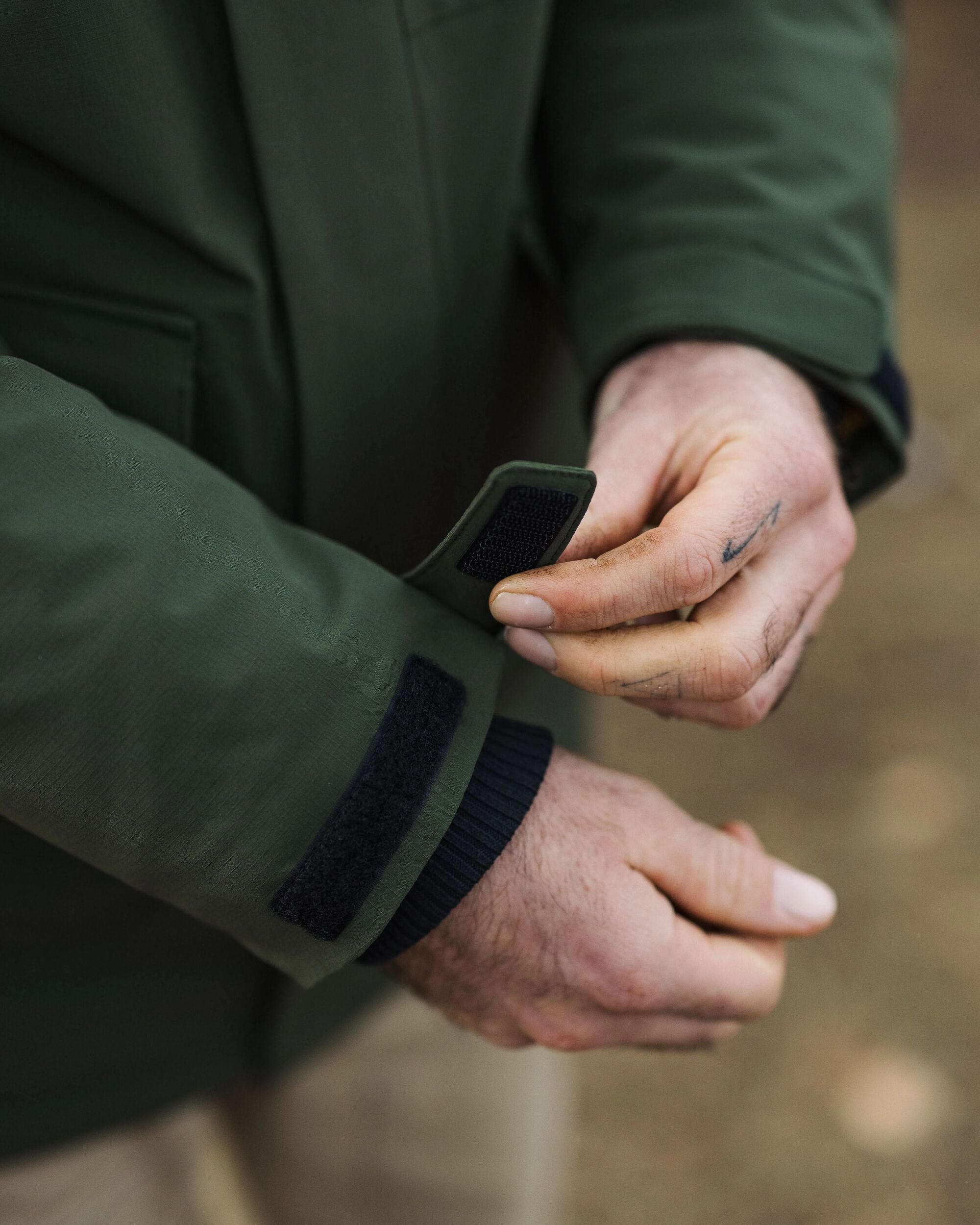 Rainier Waterproof Parka - Fir Tree - Lifestyle