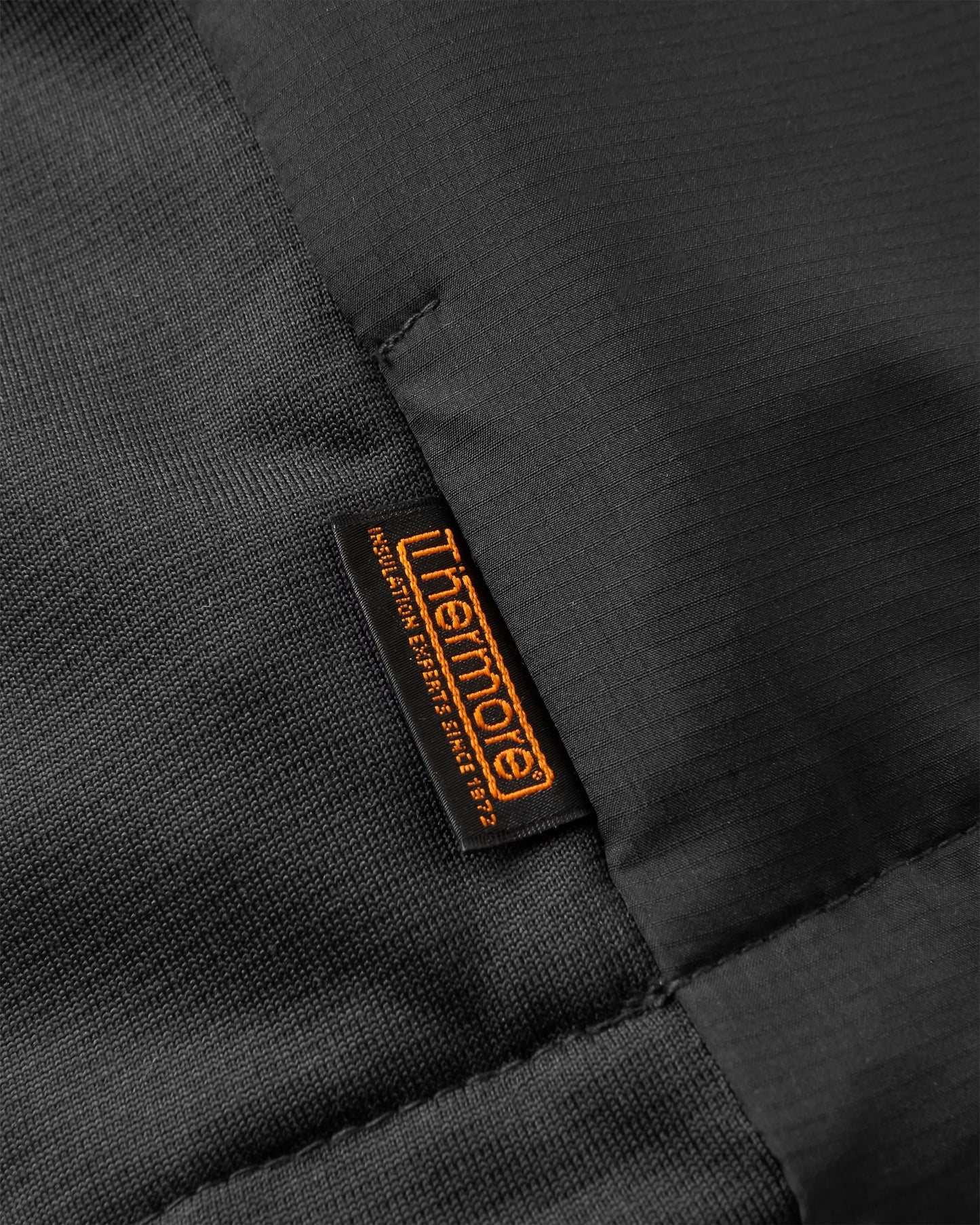 Shasta Lightweight Recycled Thermore® Insulated Vest - Black - Flatlay