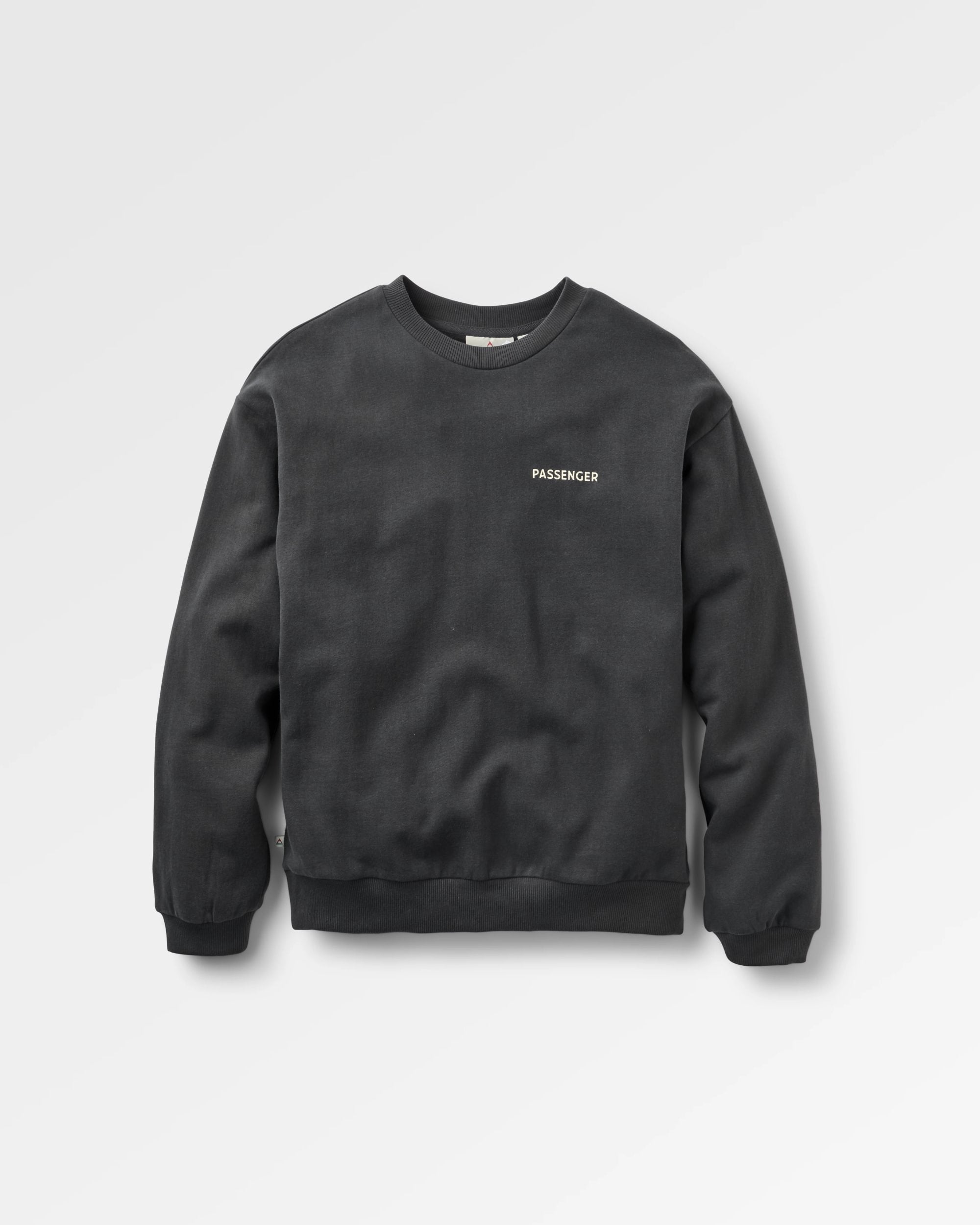 Roamer Women's Sweatshirt - Faded Black - Flatlay