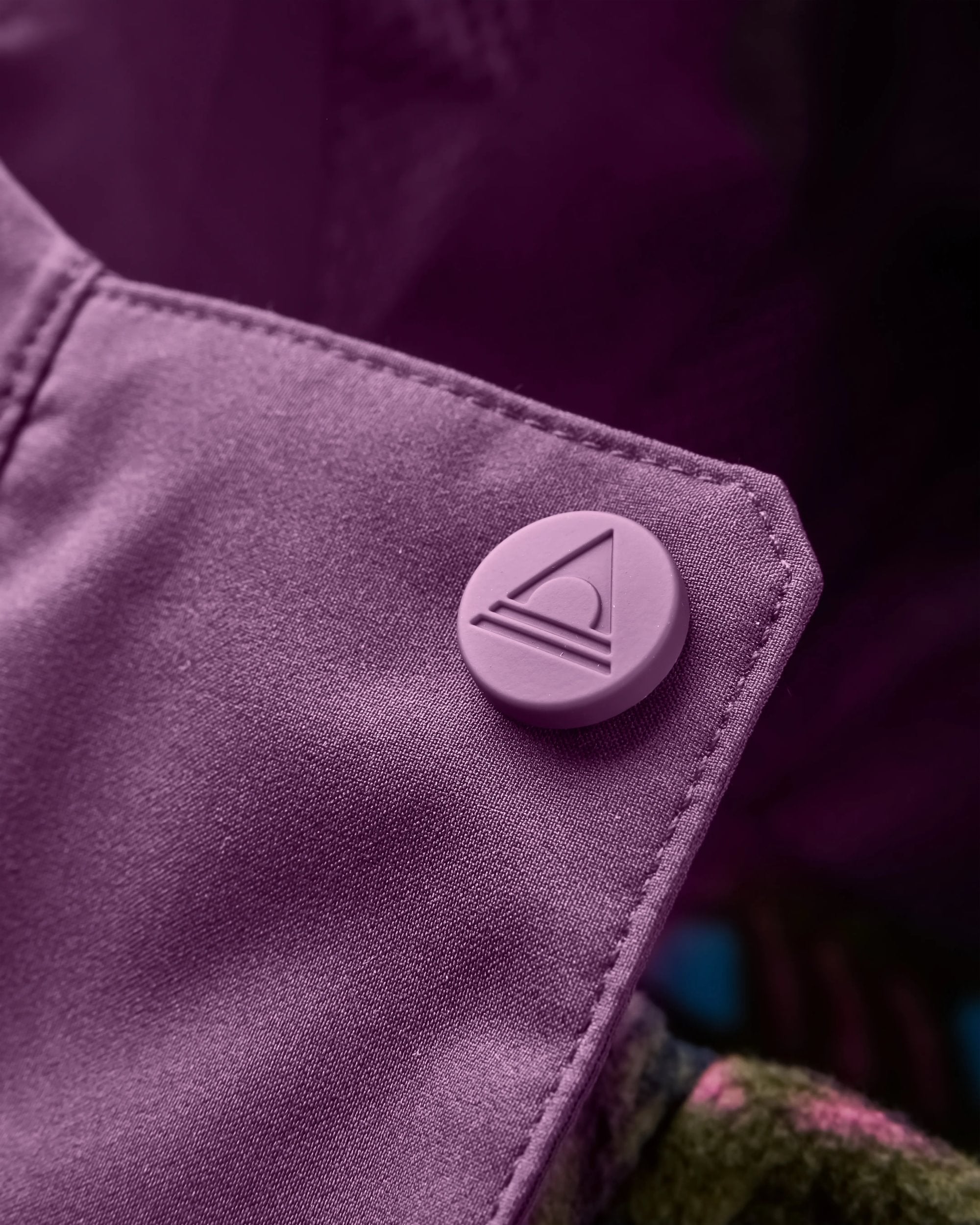 Breckenridge Recycled Waterproof 3 In 1 Jacket - Deep Plum - Flatlay