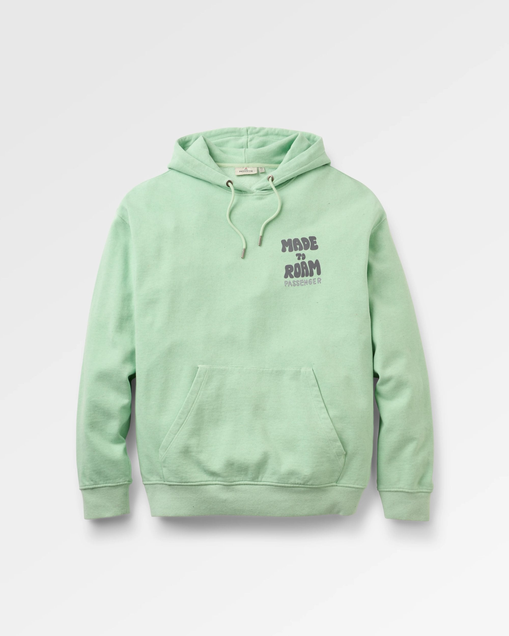 Explore Beyond Relaxed Fit Hoodie - Seafoam Marl - Flatlay