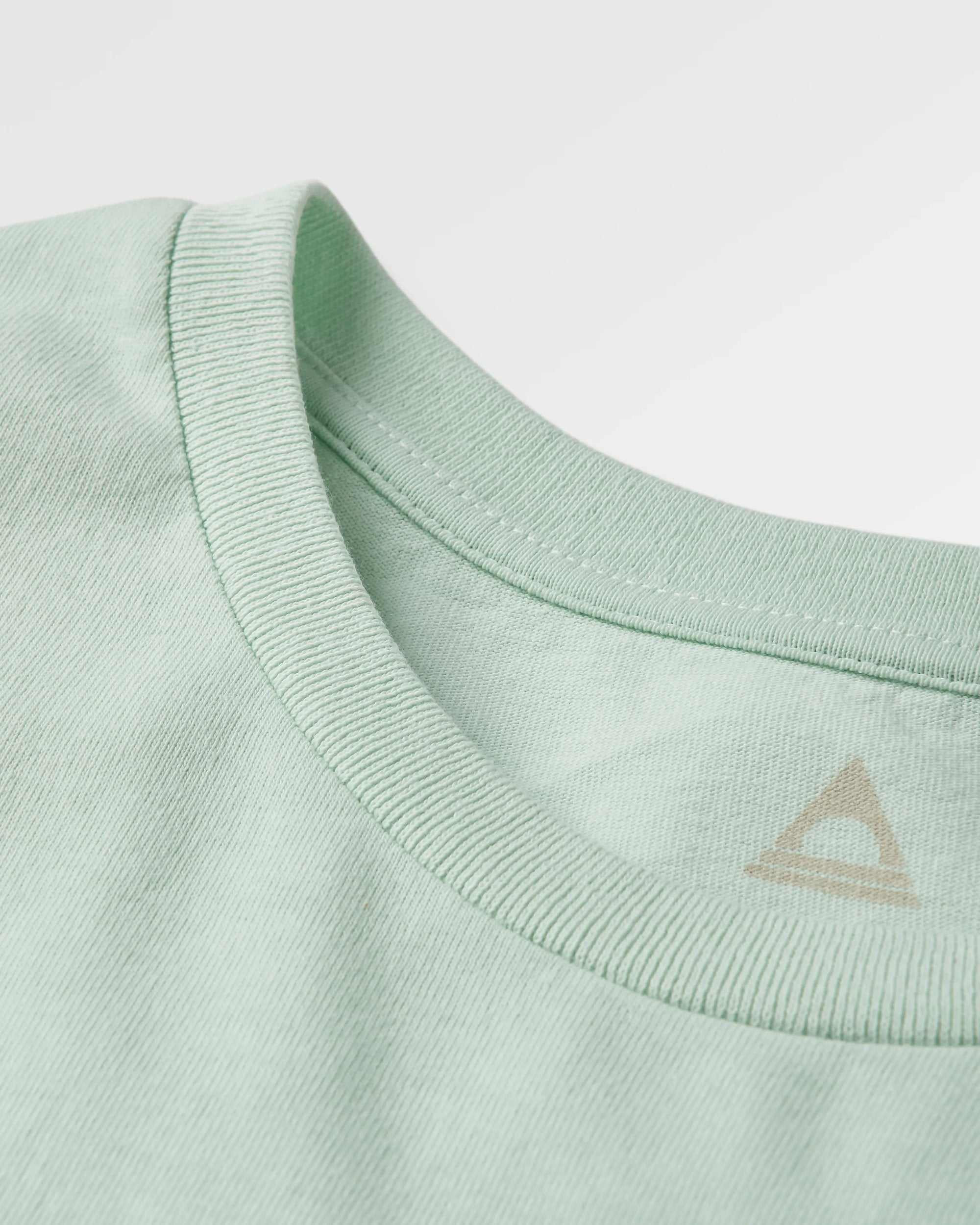Odyssey Recycled Cotton T-Shirt - Surf Spray - Flatlay