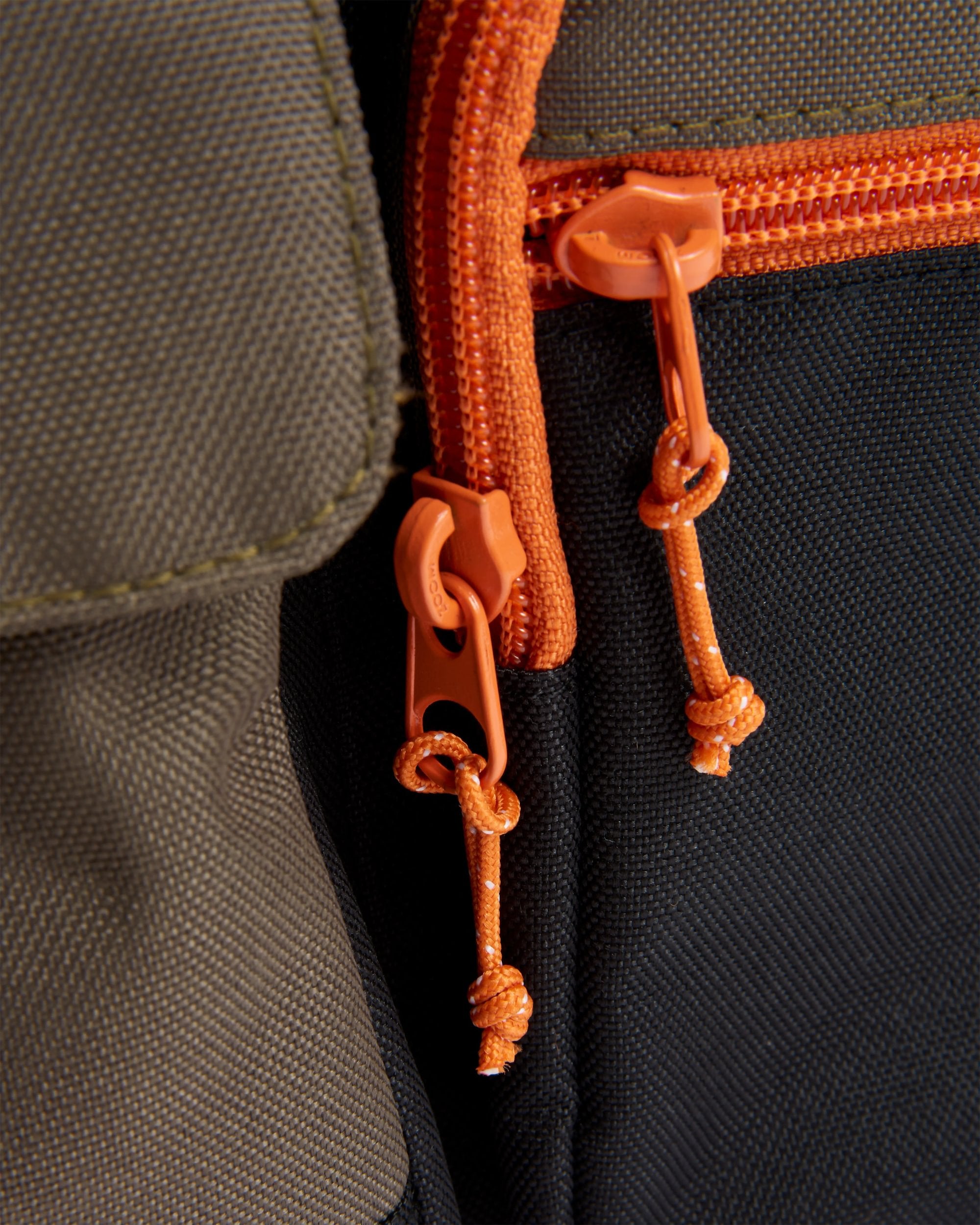 Boondocker Recycled Camera Bag - True Black/ Khaki - Flatlay