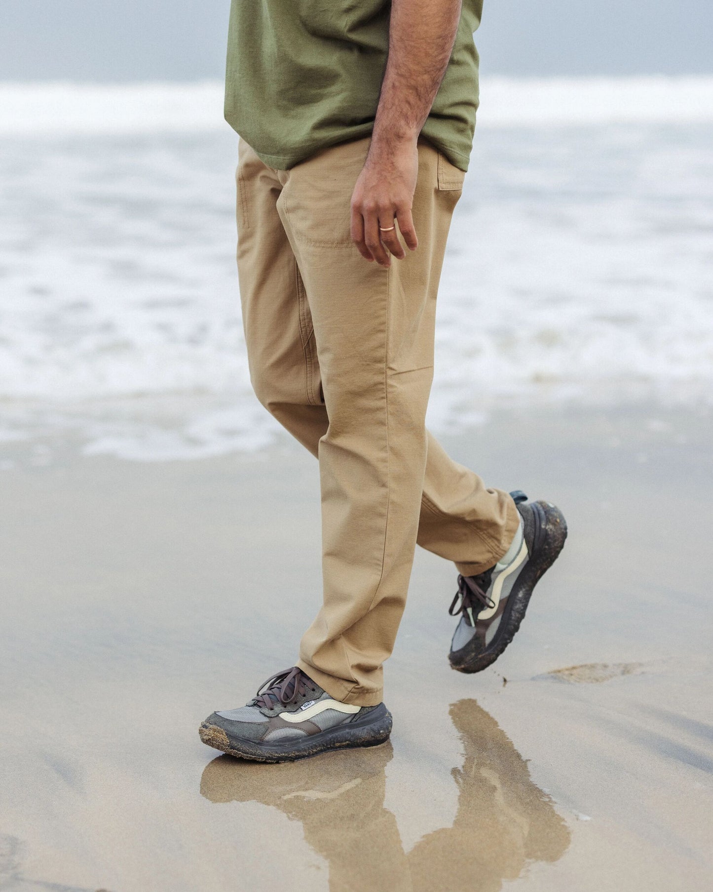Rif-Raf Ripstop Trouser - Biscuit
