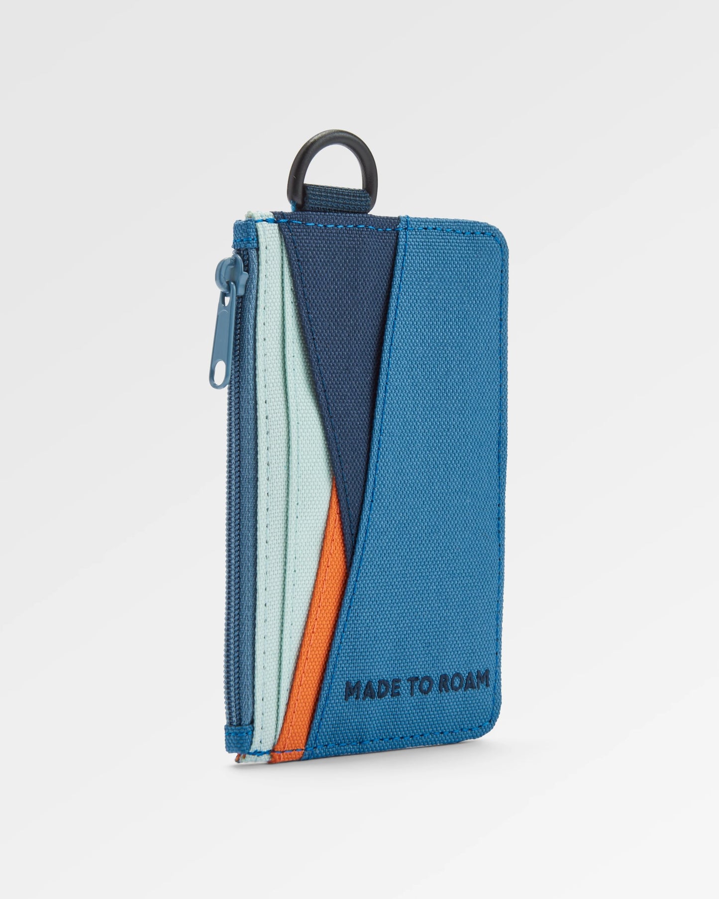 Mountain Recycled Card Holder - Rich Navy/Surf Spray/Moonlight Blue