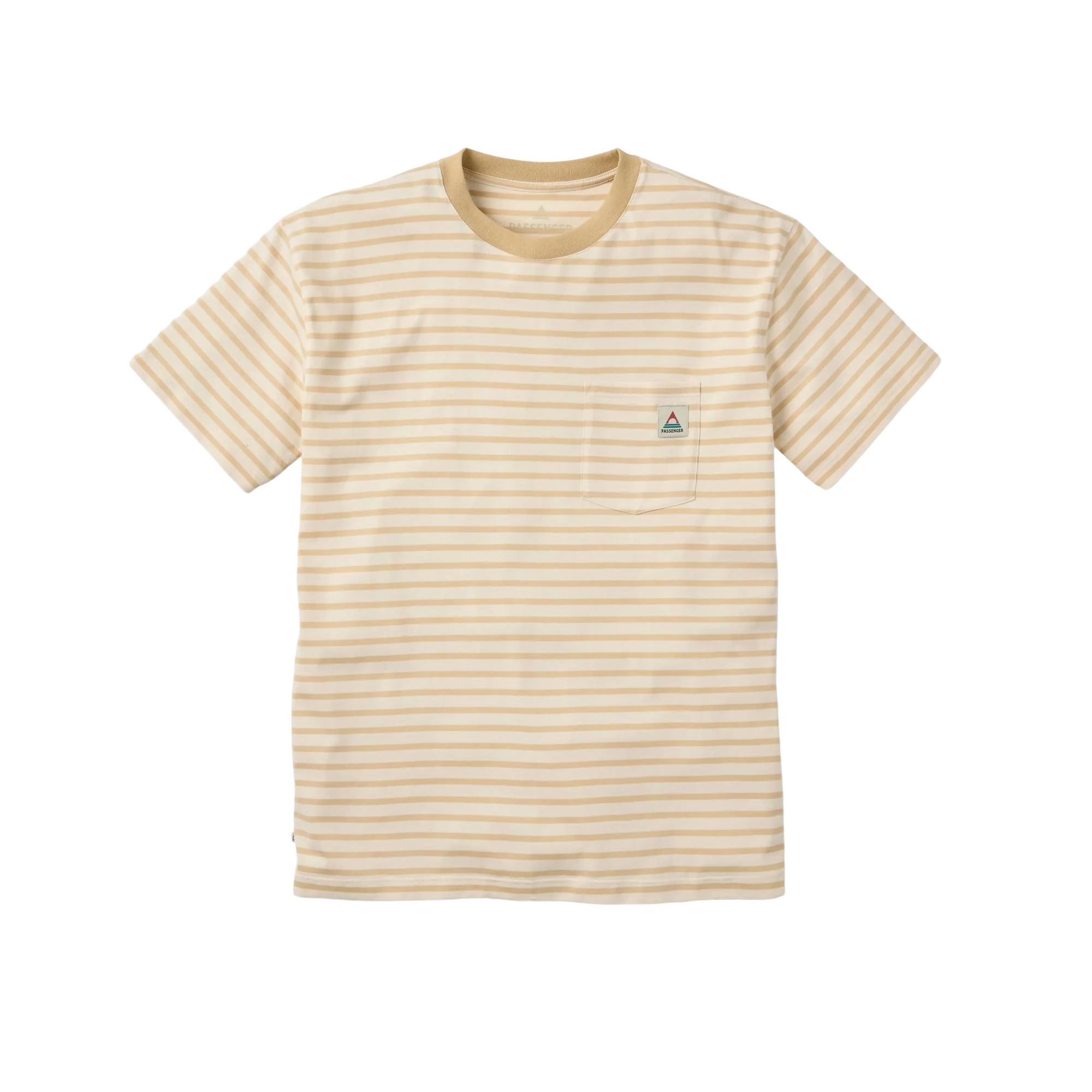 Zen Relaxed Fit T-Shirt - Stone Stripe