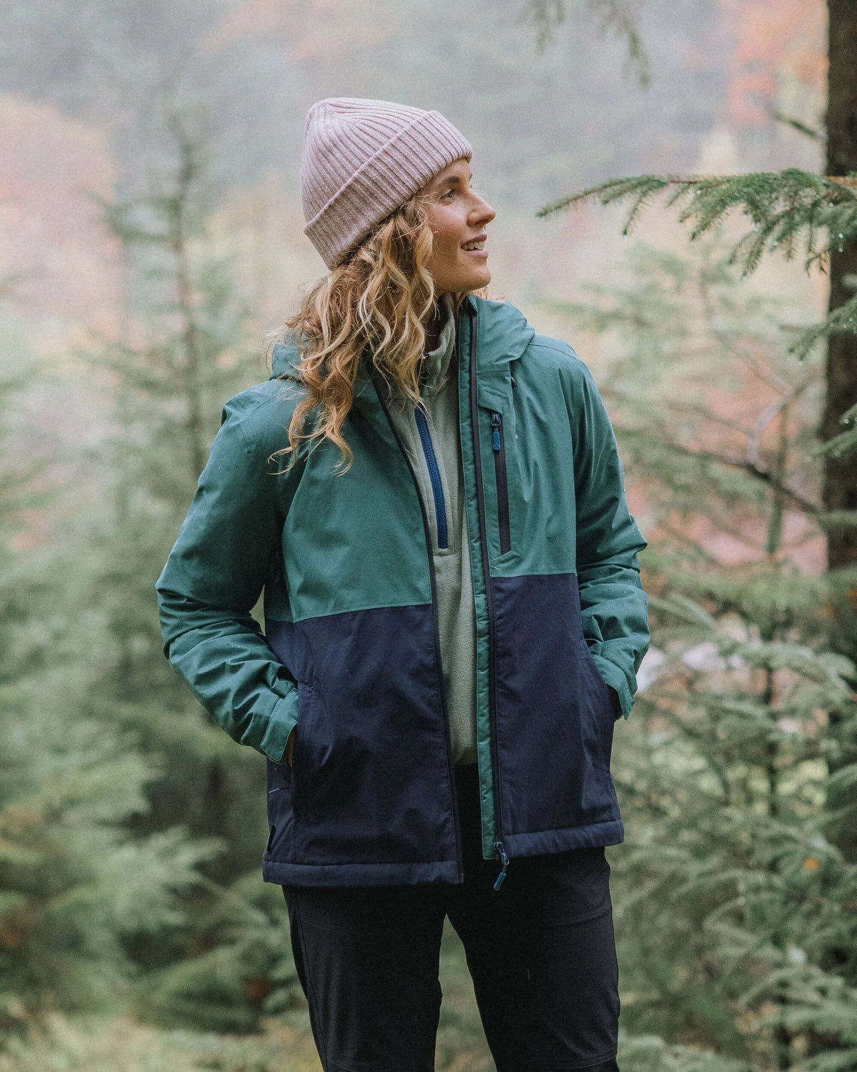 Elevate Insulated Waterproof Jacket - Deep Ocean/Rich Navy - Lifestyle
