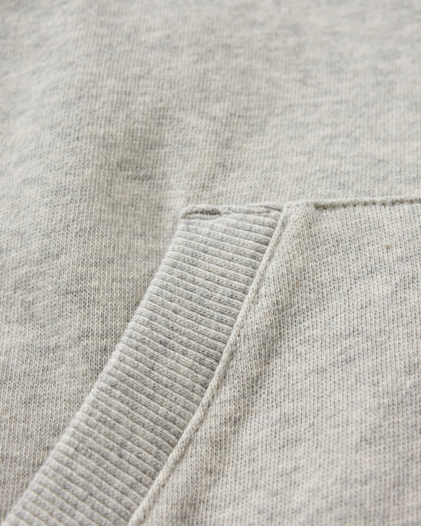 Made To Roam Recycled Hoodie - Grey Marl - Flatlay
