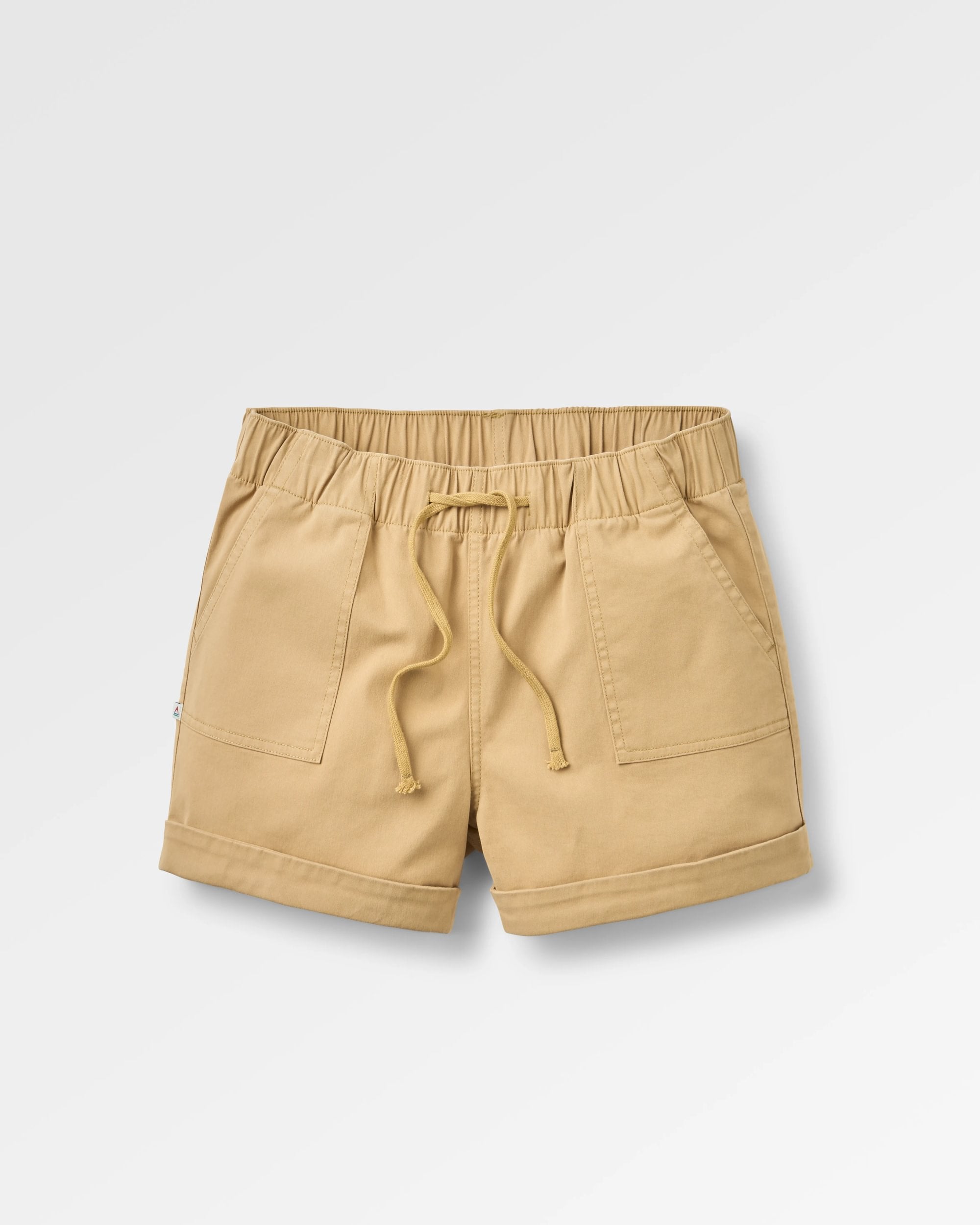 Carriso Organic Cotton Short - Biscuit - Flatlay