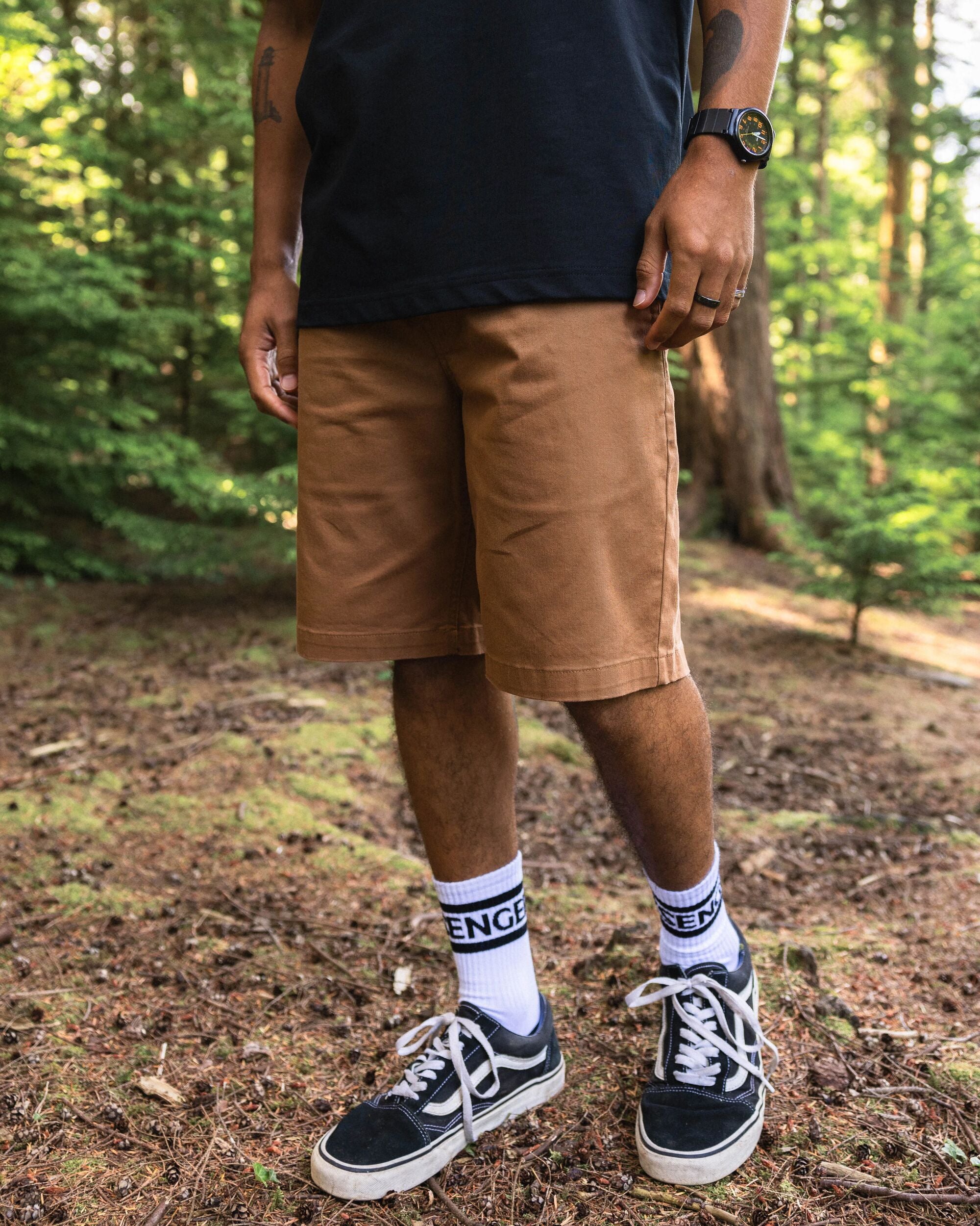 365 Organic Cotton Short - Toffee - Lifestyle