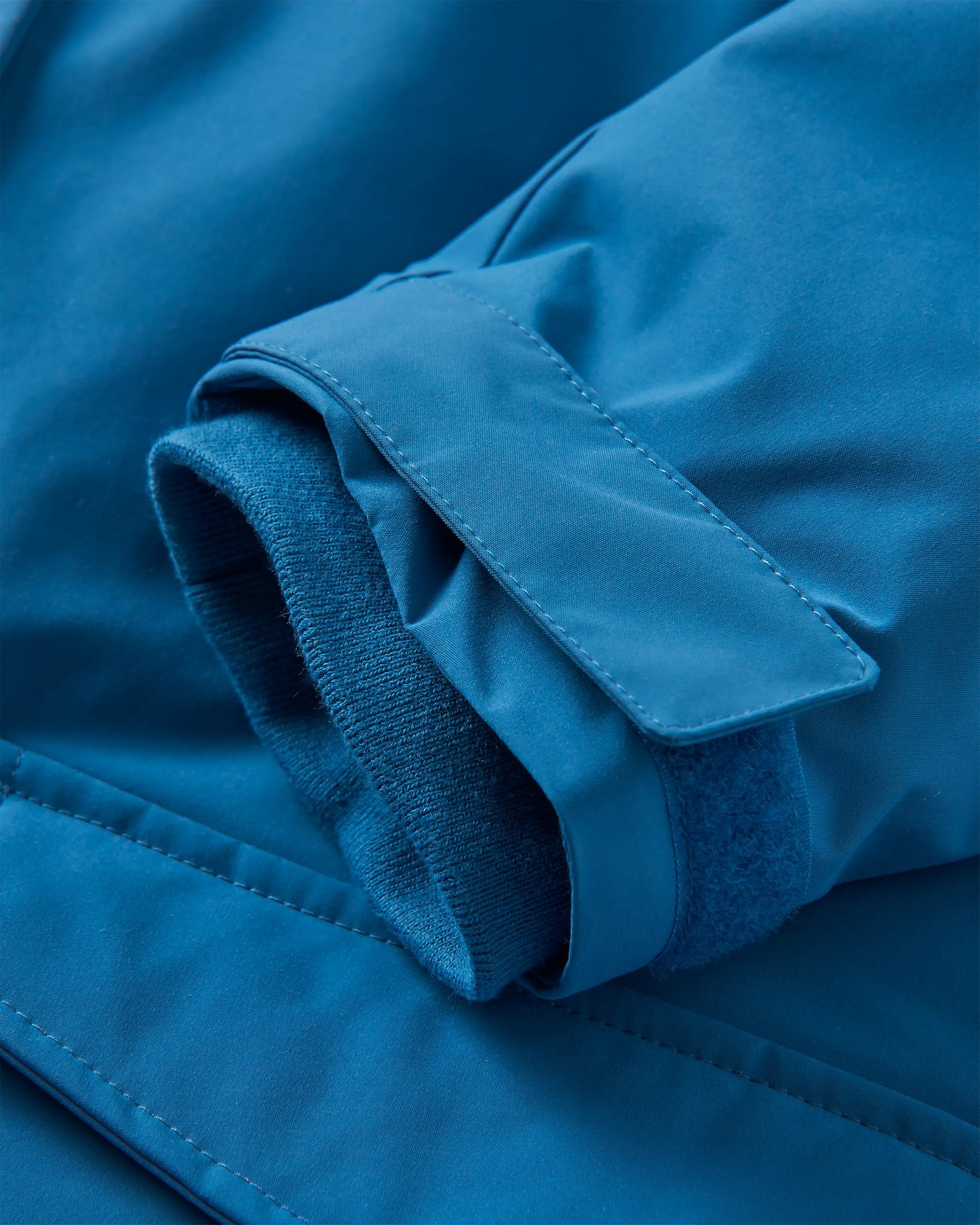 Alaska Recycled Insulated Parka - Blue Steel - Flatlay