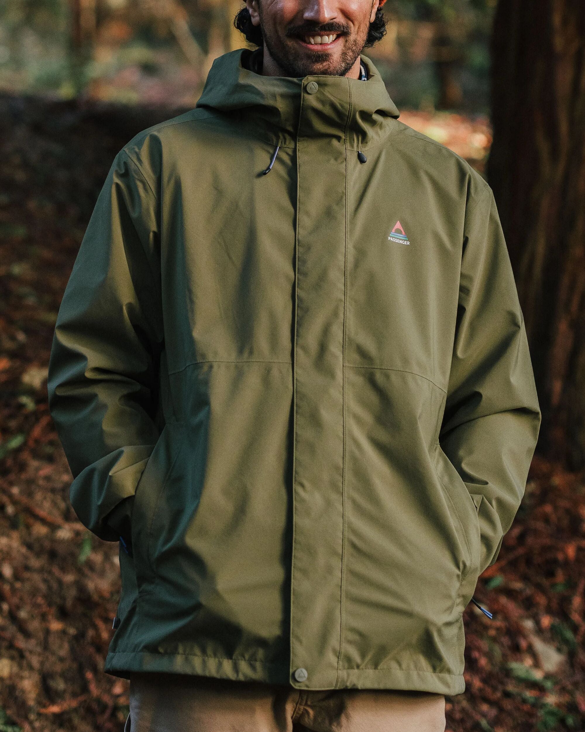 Graniteridge Recycled Waterproof 3 in 1 Jacket - Khaki - Lifestyle