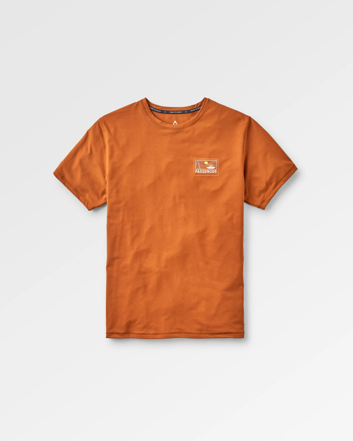 Roamer Men's Drirelease® Active T-Shirt - Glazed Ginger - Flatlay
