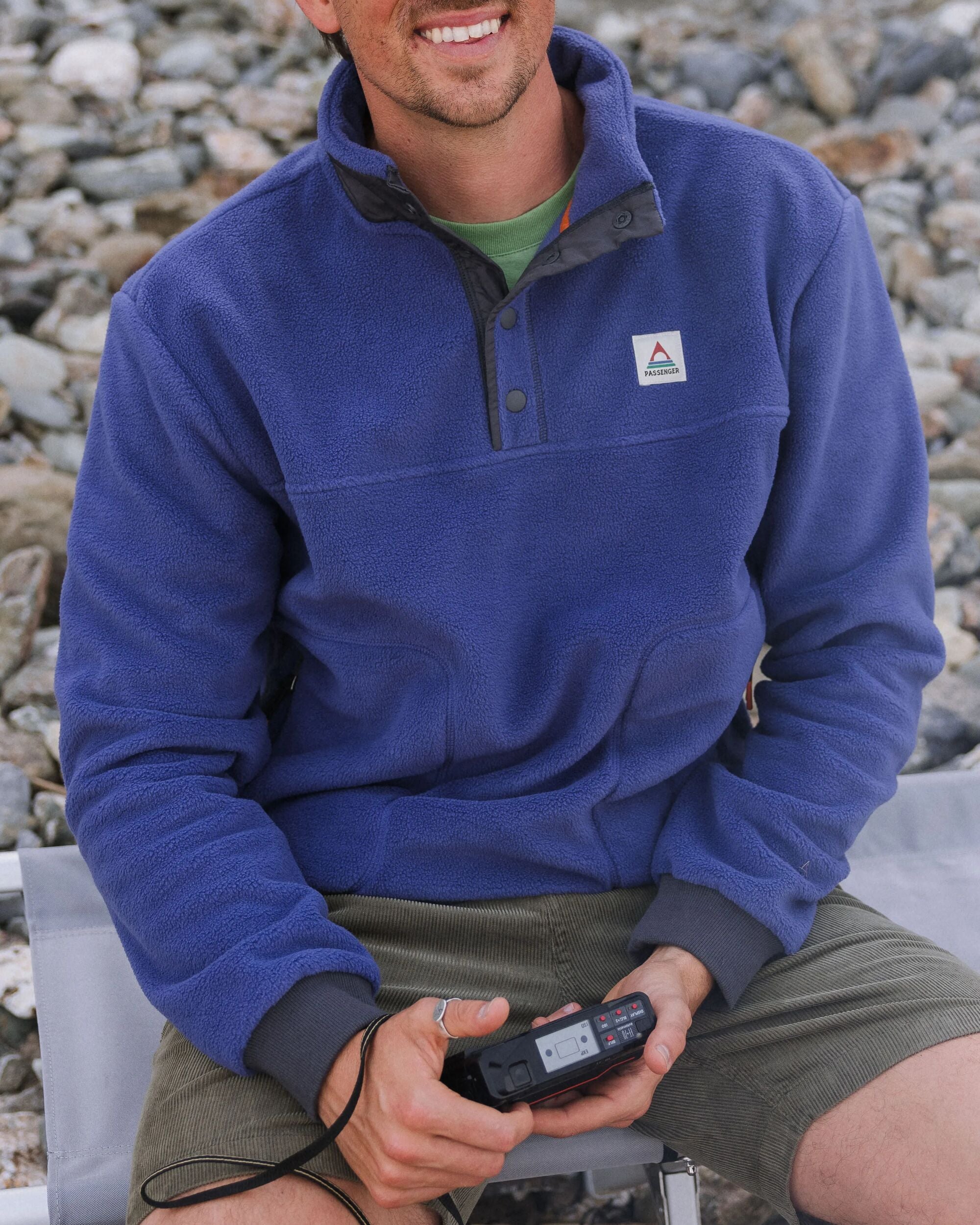 Take It Easy Polar Fleece - Purple Indigo - Lifestyle