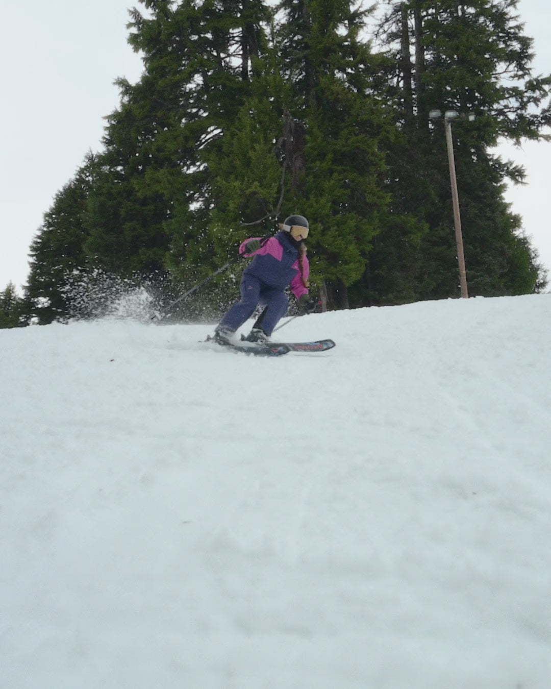 Snowscape Women's Recycled Anorak - Mauve Haze - Lifestyle