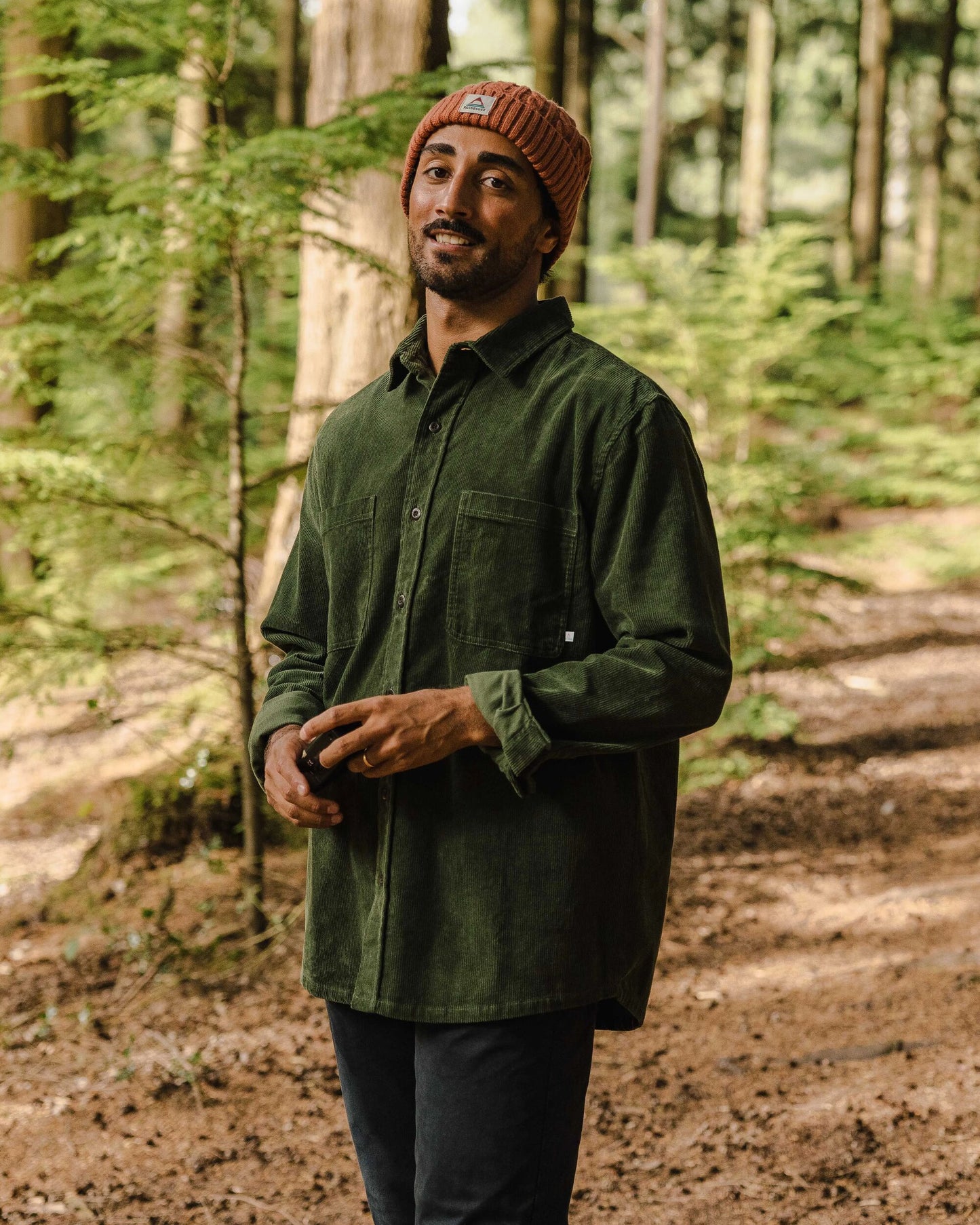 Backcountry Cord Shirt - Fir Tree - Lifestyle