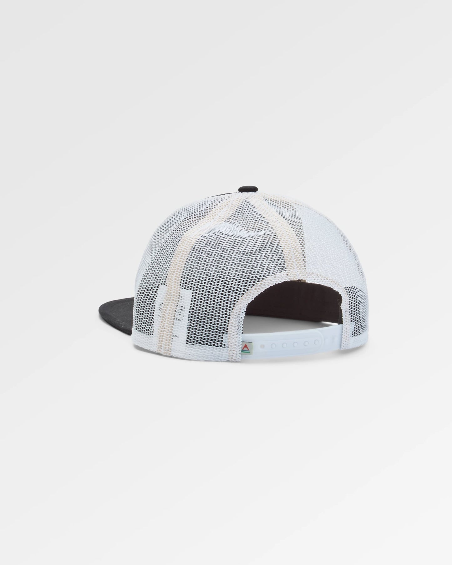 Roamer 7 Panel Organic Cotton Trucker Cap - Phantom Black