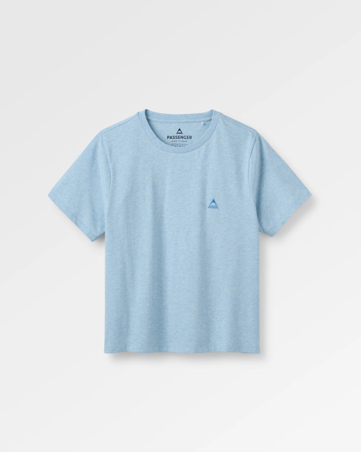 Legacy T-Shirt - Faded Denim Marl - Flatlay