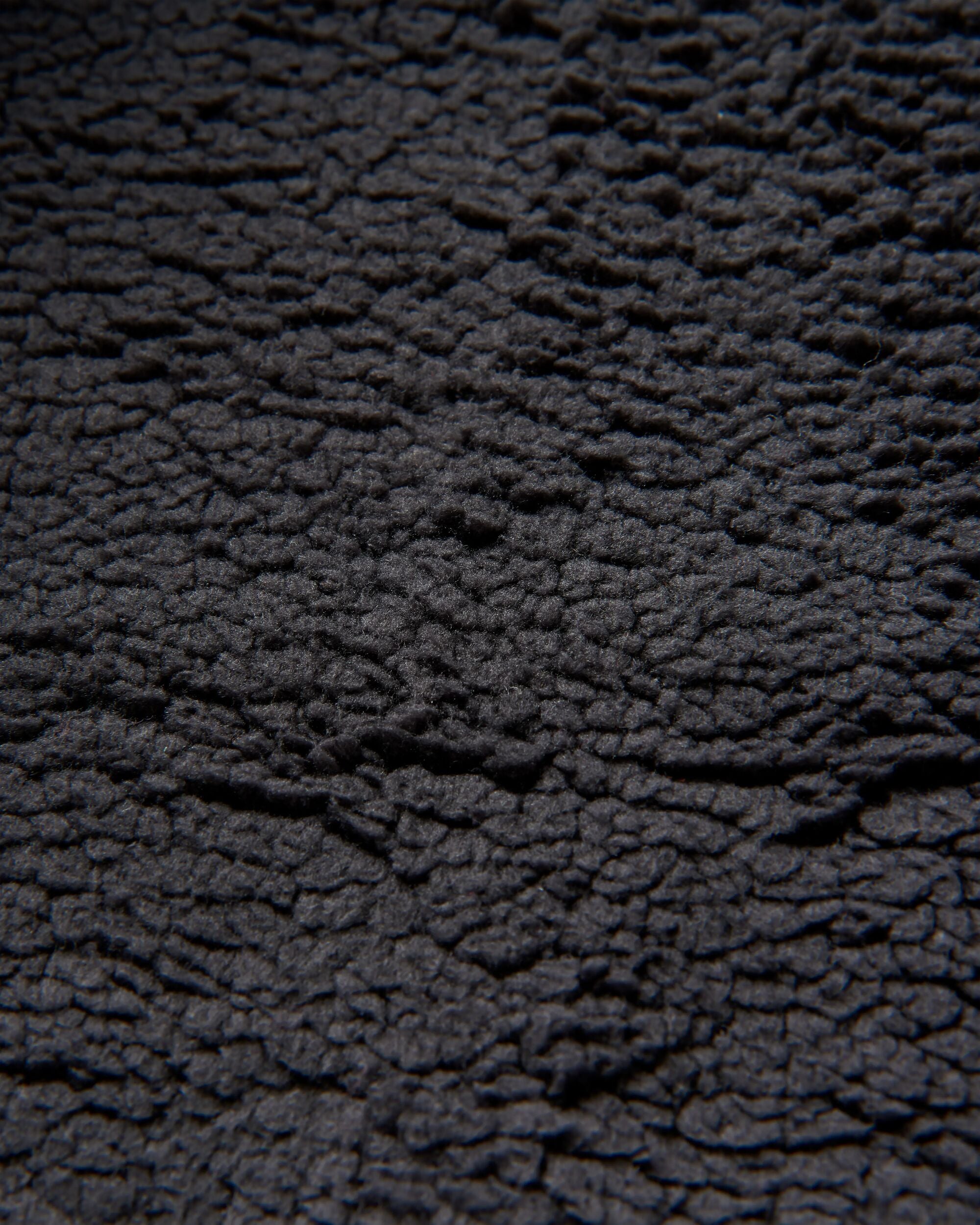 Freestyle Sherpa-Lined Overshirt - Black Check - Flatlay