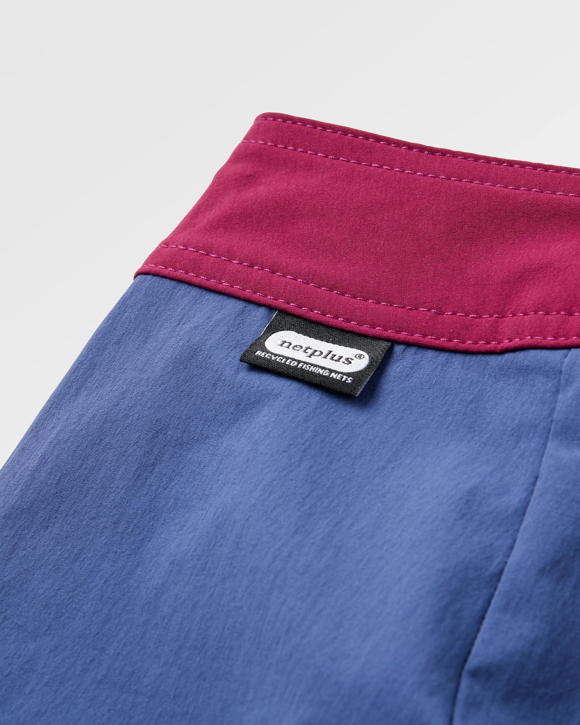 Cruiser Netplus® Recycled 19" Boardshort - Dark Denim - Flatlay