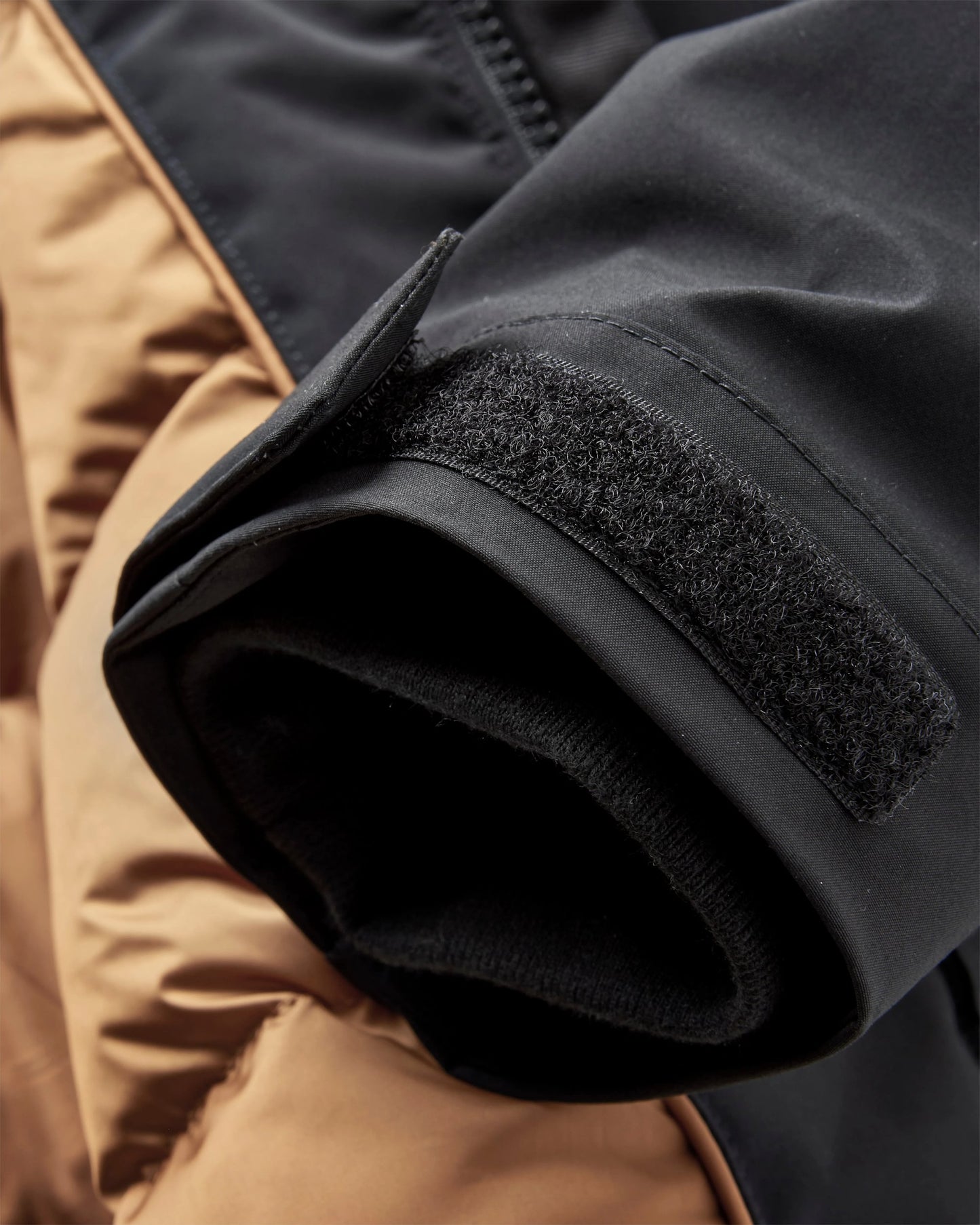 Baltic Recycled Insulated Parka - Black - Flatlay