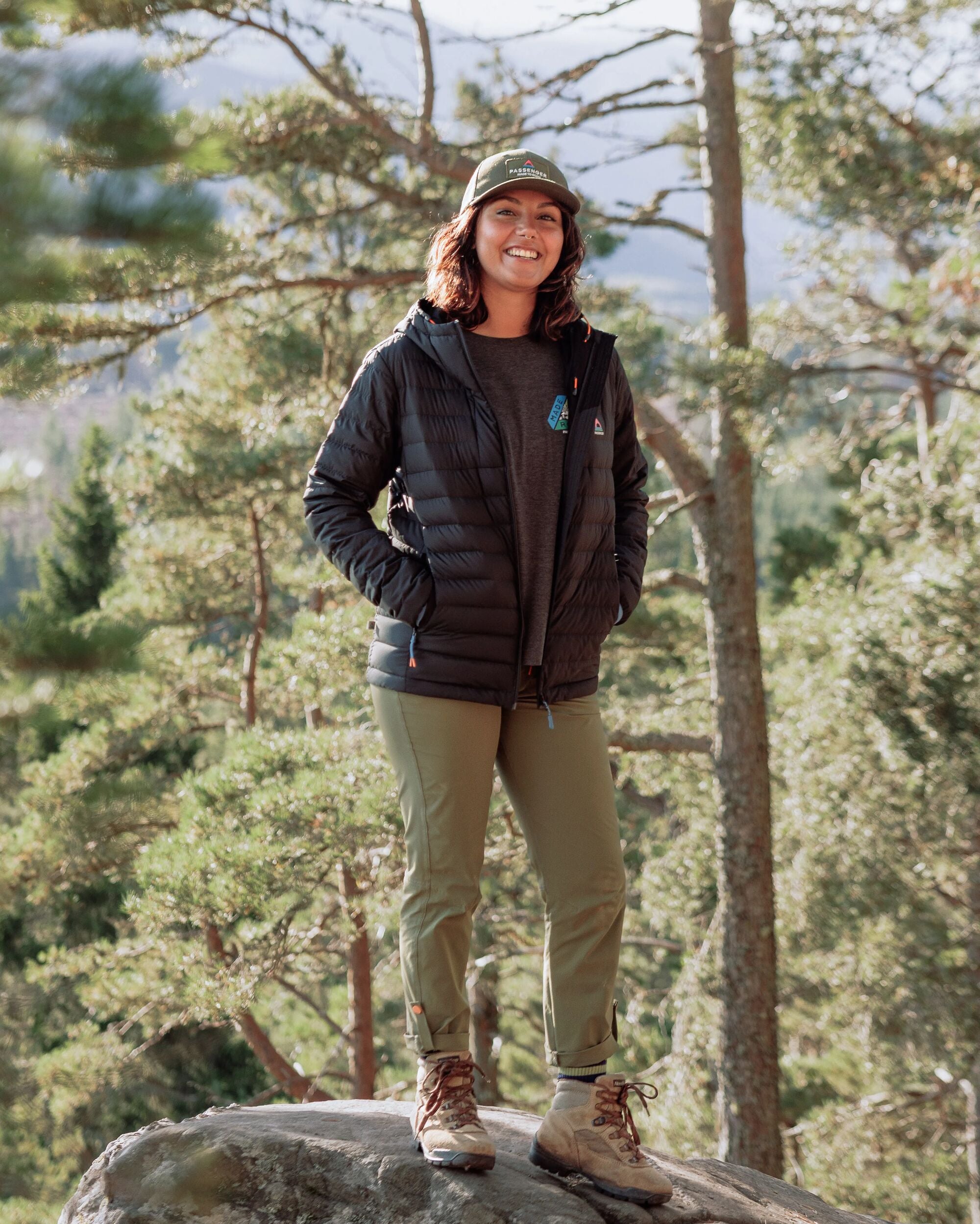 Northstar Down Recycled Jacket - Black - Lifestyle