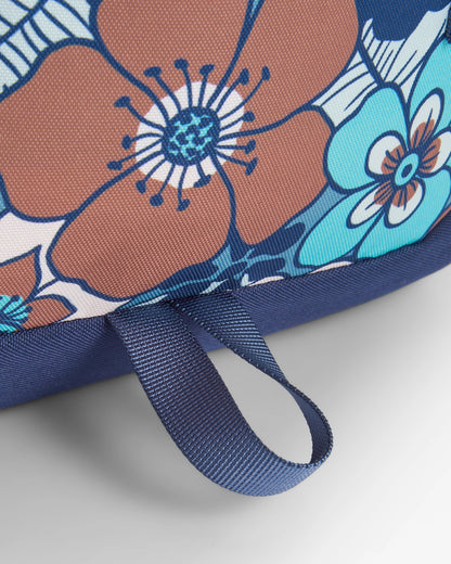 Boondocker Recycled 26L Backpack - Vintage Floral Aqua - Flatlay