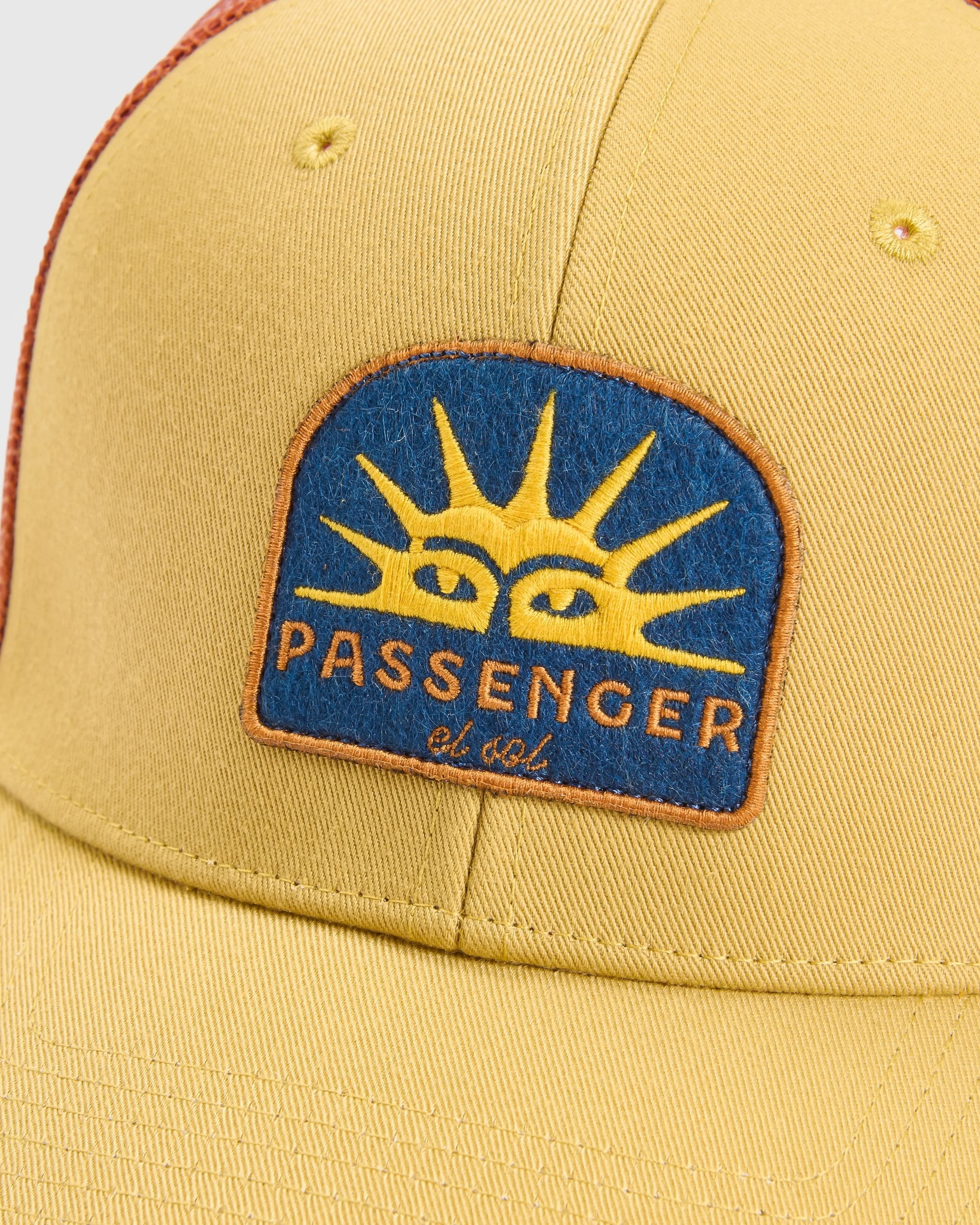 Midtown Trucker Cap - Warm Beige - Flatlay
