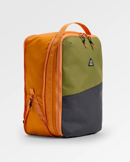 Packing Cube 9L - Black/ Khaki - Flatlay