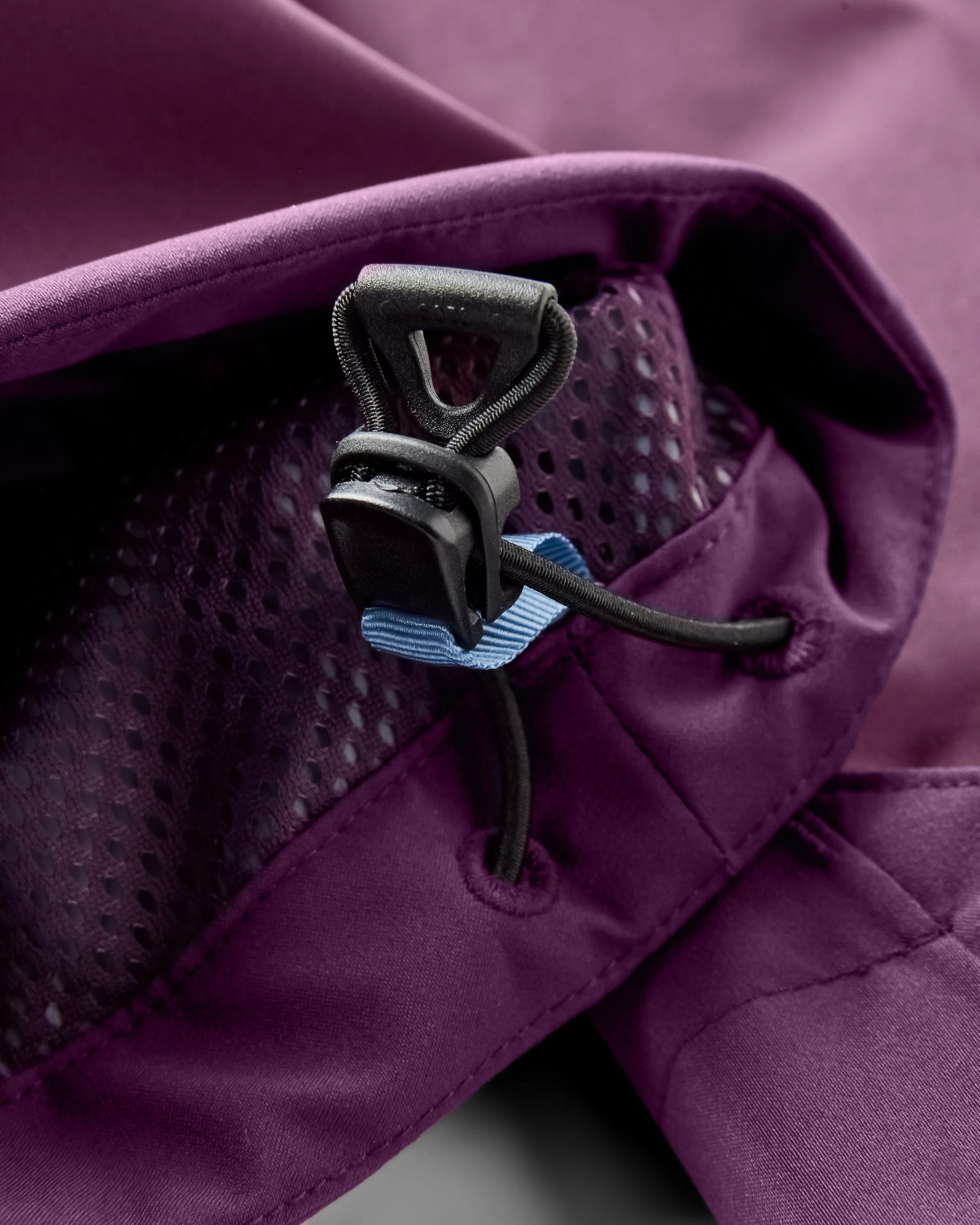 Breckenridge Recycled Waterproof 3 In 1 Jacket - Deep Plum - Flatlay
