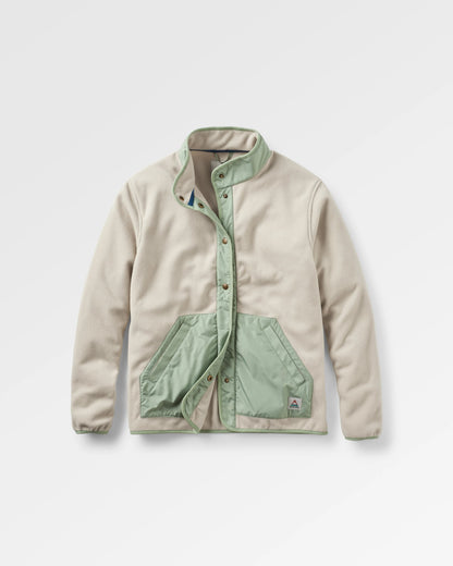 Navegado Recycled Polar Fleece - Oatmeal - Flatlay