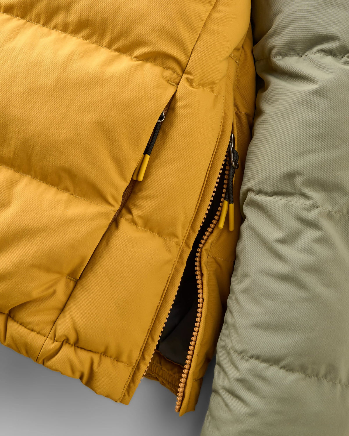 Ocean Heavyweight Insulated Anorak - Dusty Ochre - Flatlay