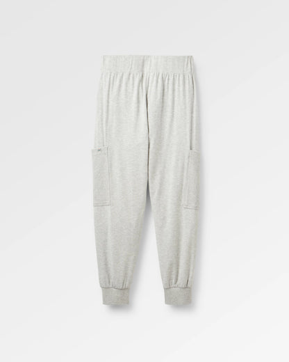 Day Dream Recycled Trouser - Grey Marl - Flatlay