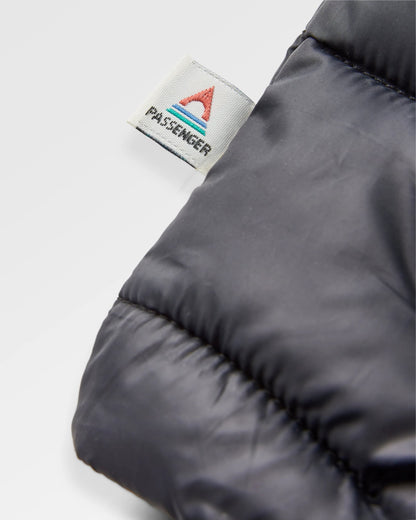 Kai Recycled Insulated Jacket - Black - Flatlay