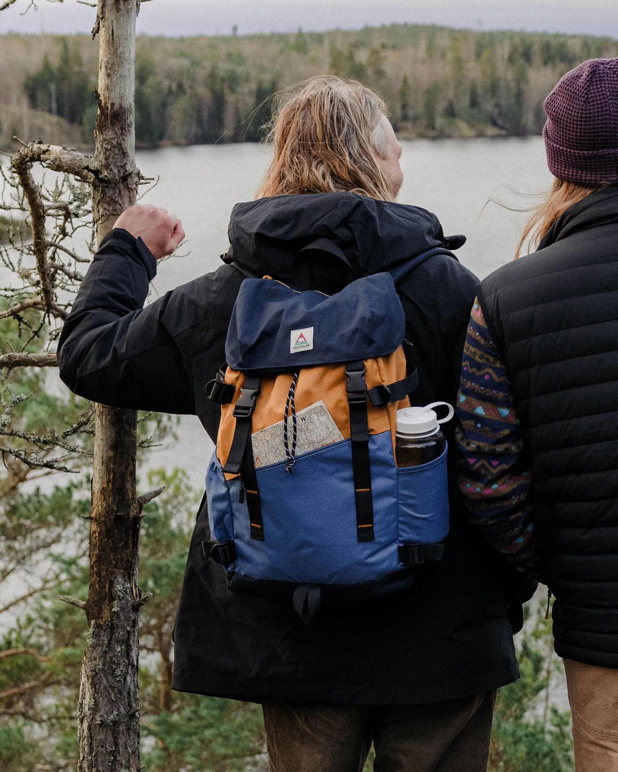 Boondocker Recycled 26L Backpack - Honey/Dark Denim/Rich Navy - Lifestyle - Male