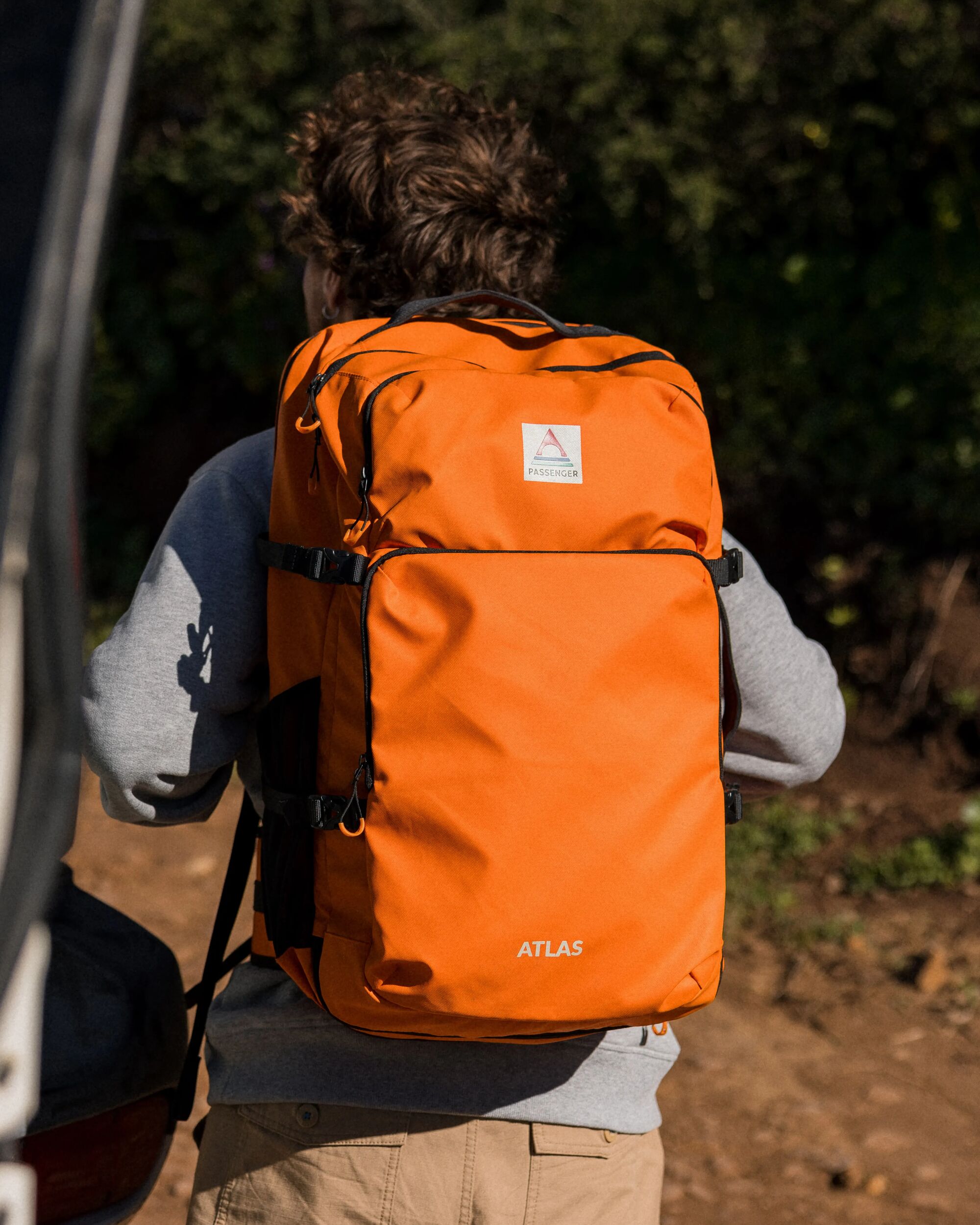 Atlas Backpack Duffel - Sunrise Orange - Lifestyle