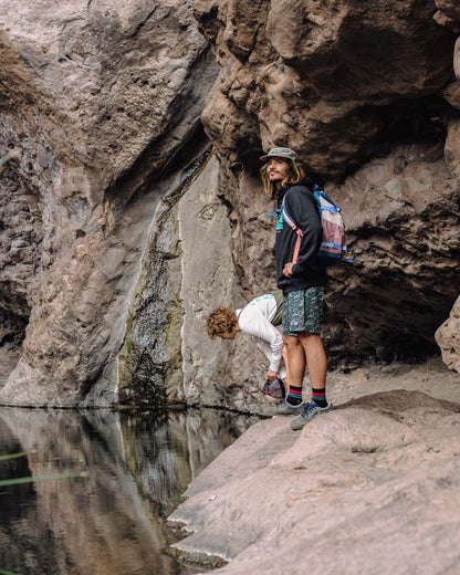 Porto Recycled All Purpose Swim Short - Ocean Current Black - Lifestyle