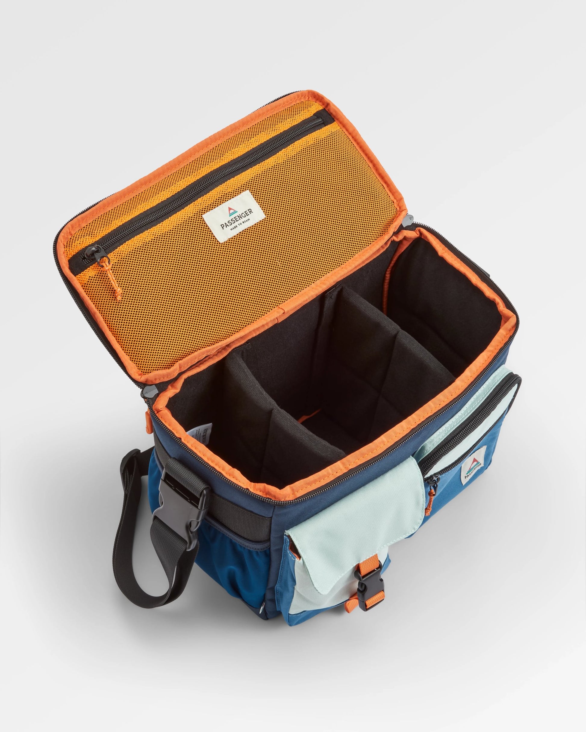 Boondocker Recycled Camera Bag  - Rich Navy/Surf Spray/Moonlight Blue
