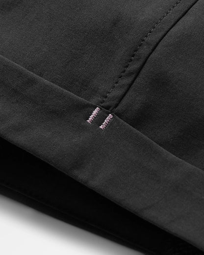 Laura All Purpose Short - True Black - Flatlay