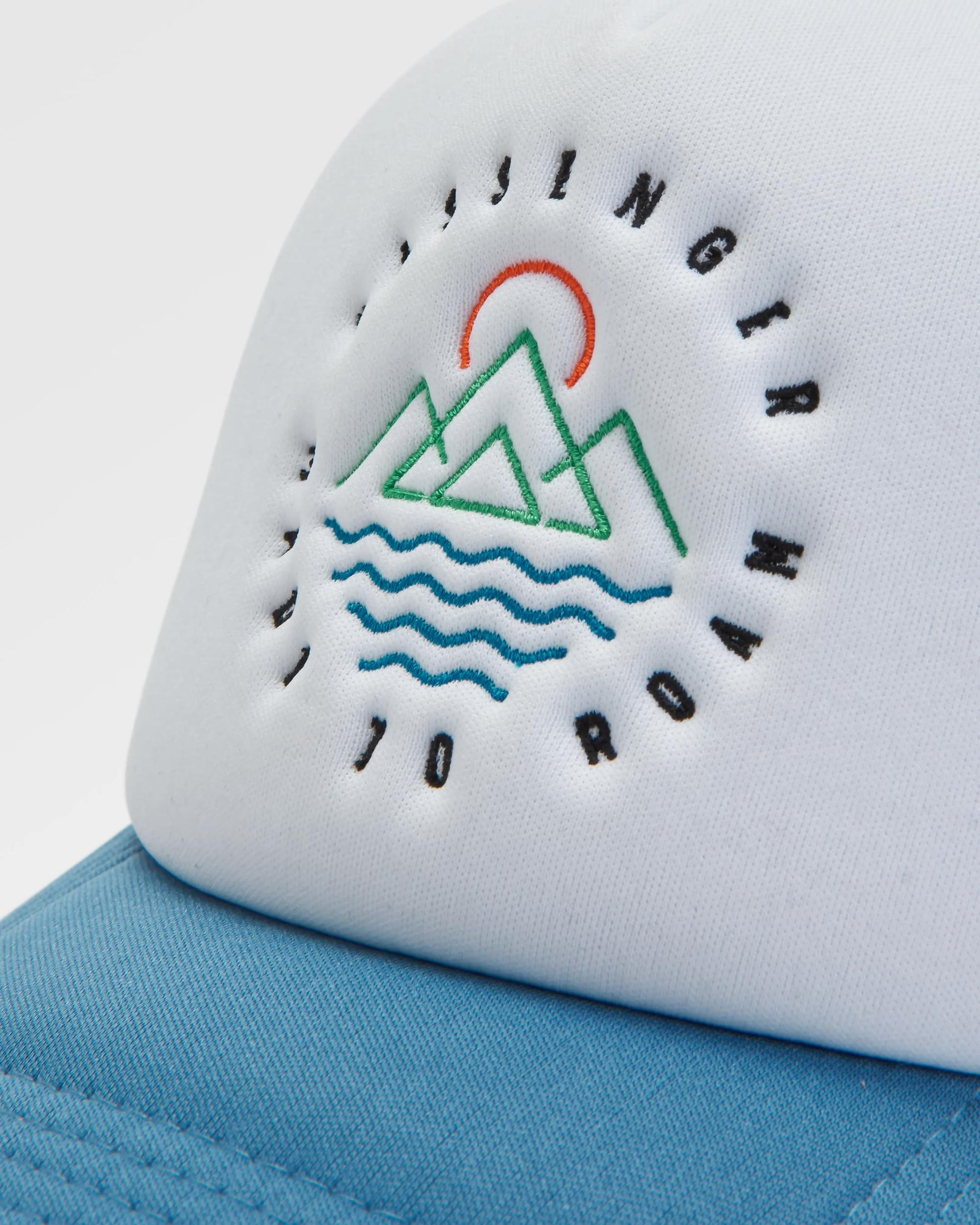 Escapism Trucker Cap - Black/Moonlight Blue