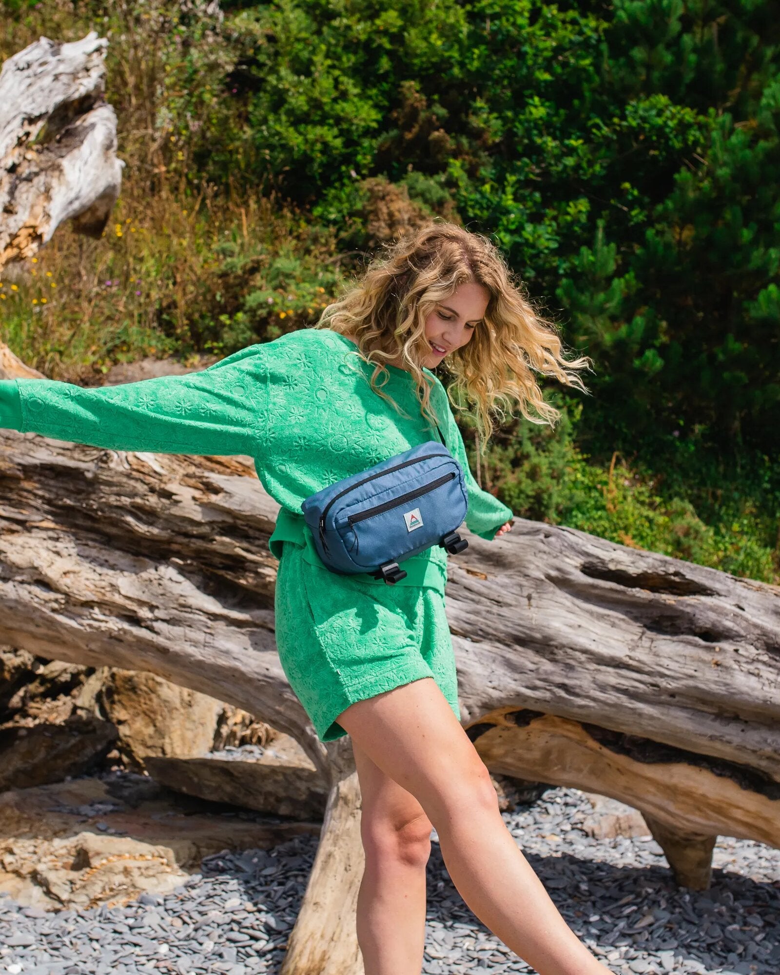 Boondocker Recycled Hip Pack - Moonlight Blue - Lifestyle - Female