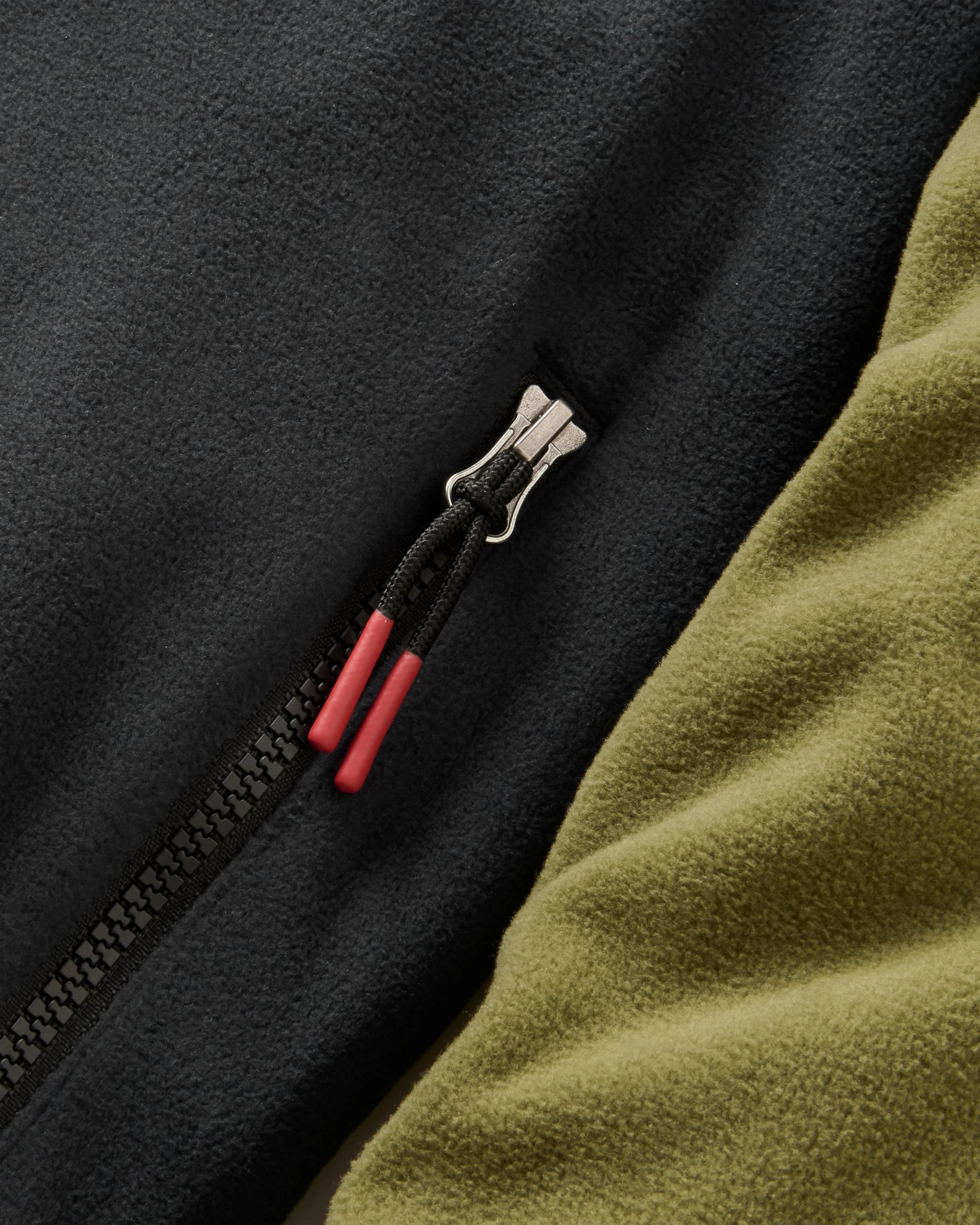 Set Off Polartec® 1/4 Zip Fleece - Khaki - Flatlay