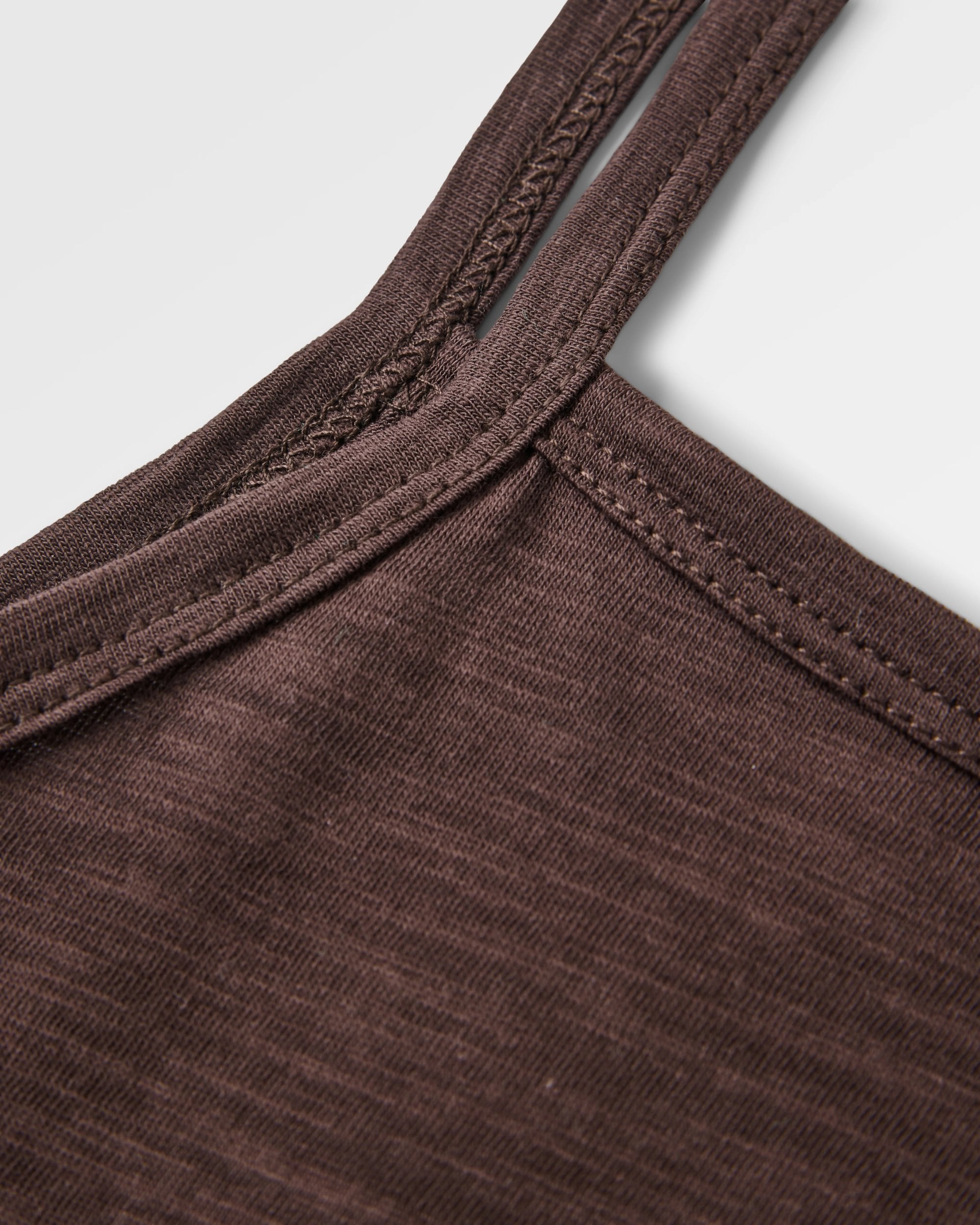 Explore Strappy Vest - Espresso - Flatlay