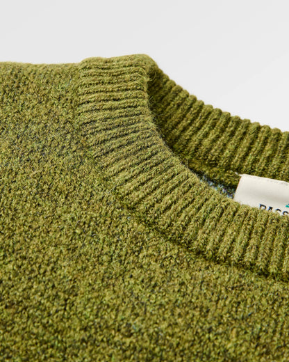 Scenic Recycled Knitted Jumper - Scenic Deep Plum - Flatlay