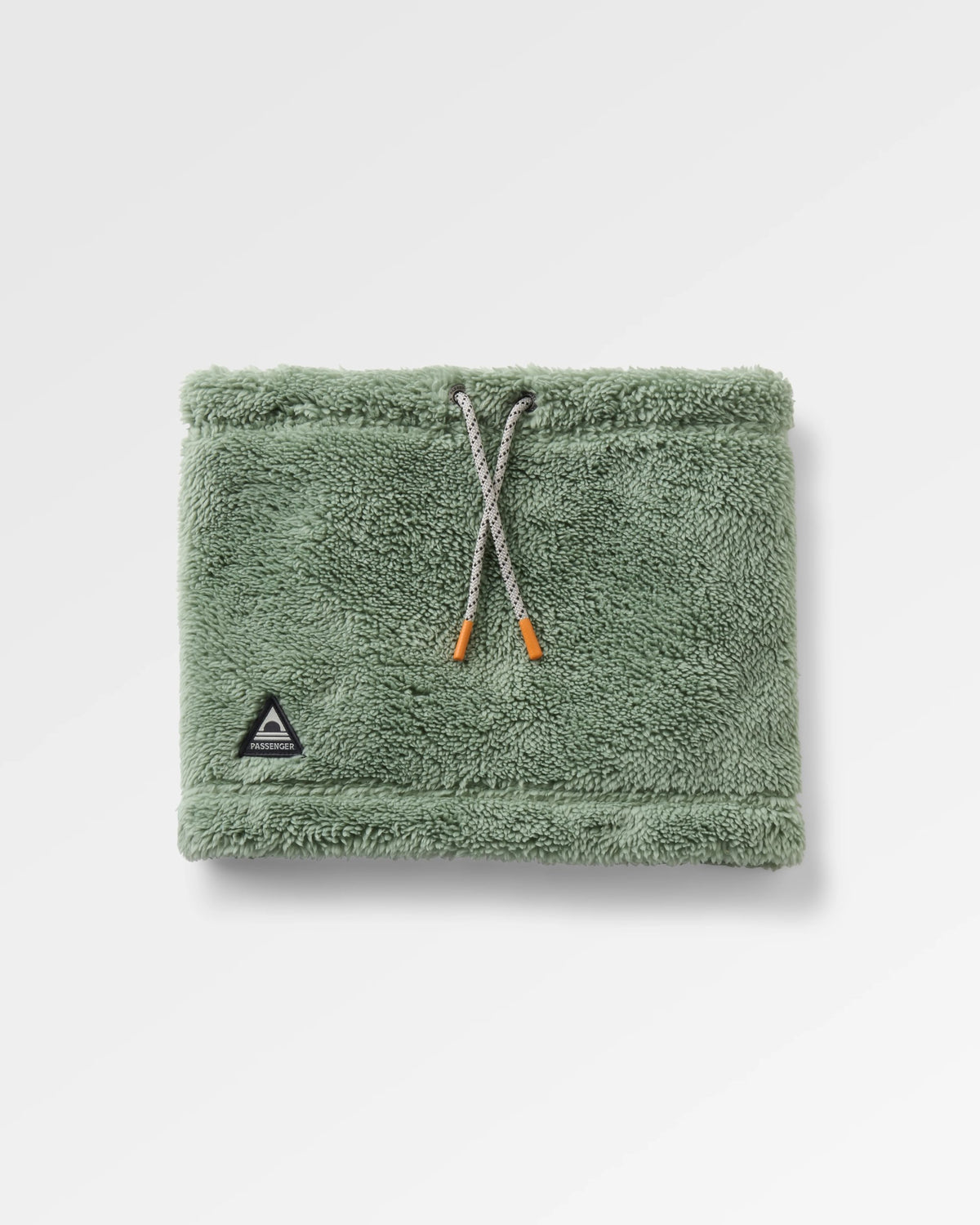 Ash Sherpa Fleece Snood - Pistachio - Flatlay