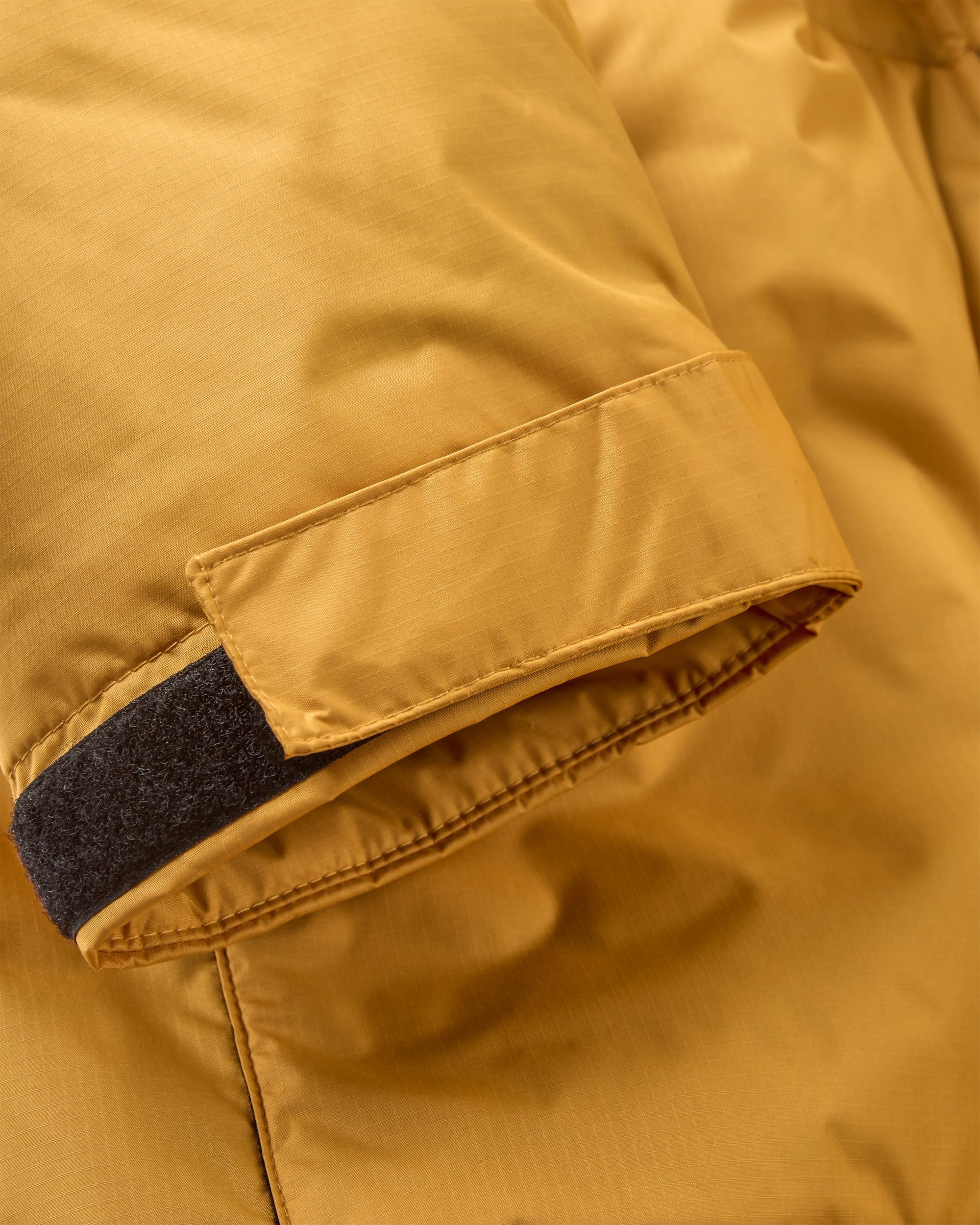 Escapism Recycled Sherpa Lined Changing Robe - Spruce Yellow - Flatlay