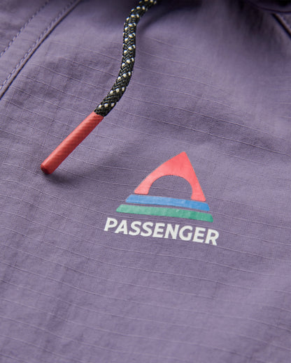 Seek Out Wind Resistant Anorak - Heather - Flatlay