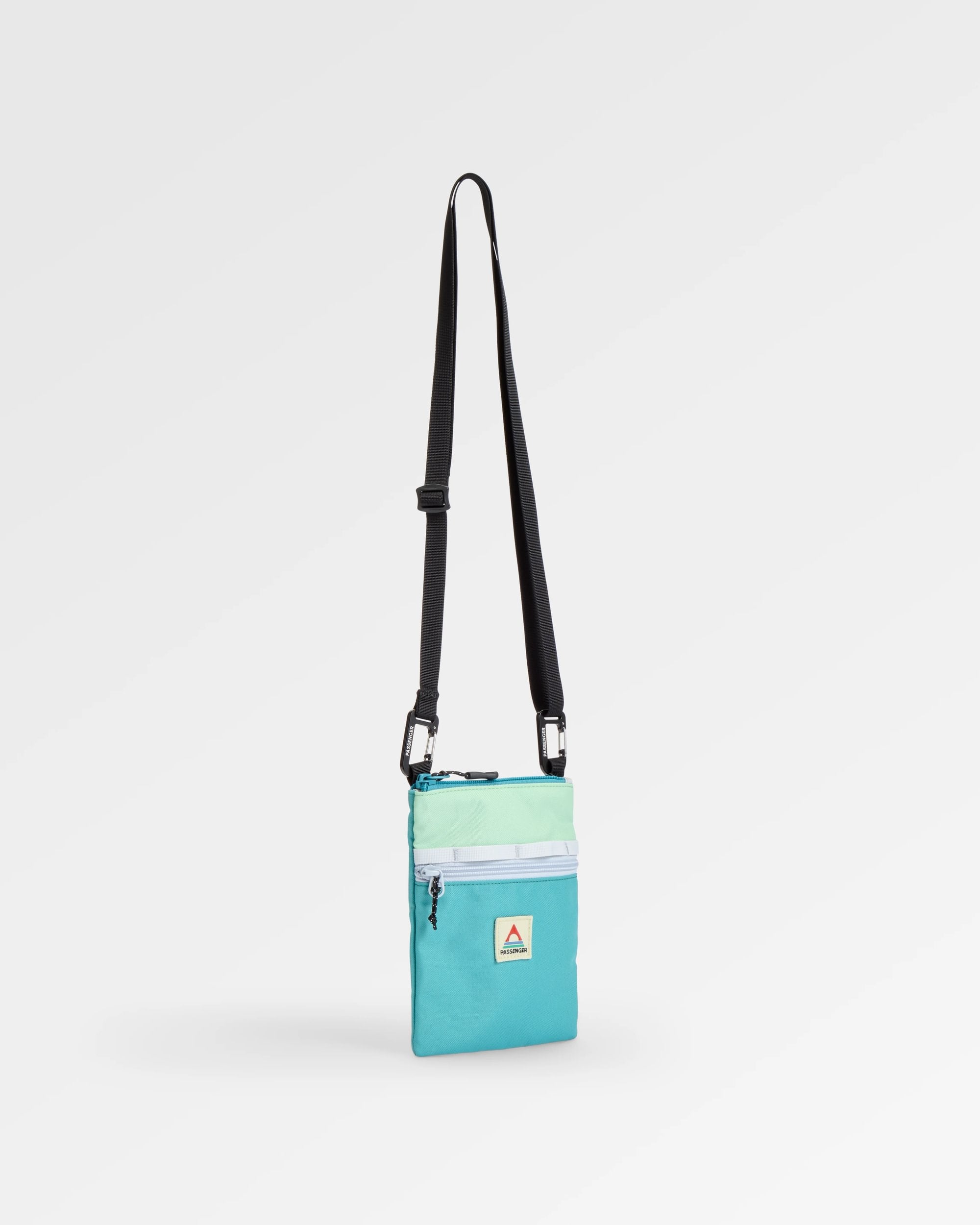 Journey Crossbody Bag - Mediterranean/ Ocean Teal - Flatlay