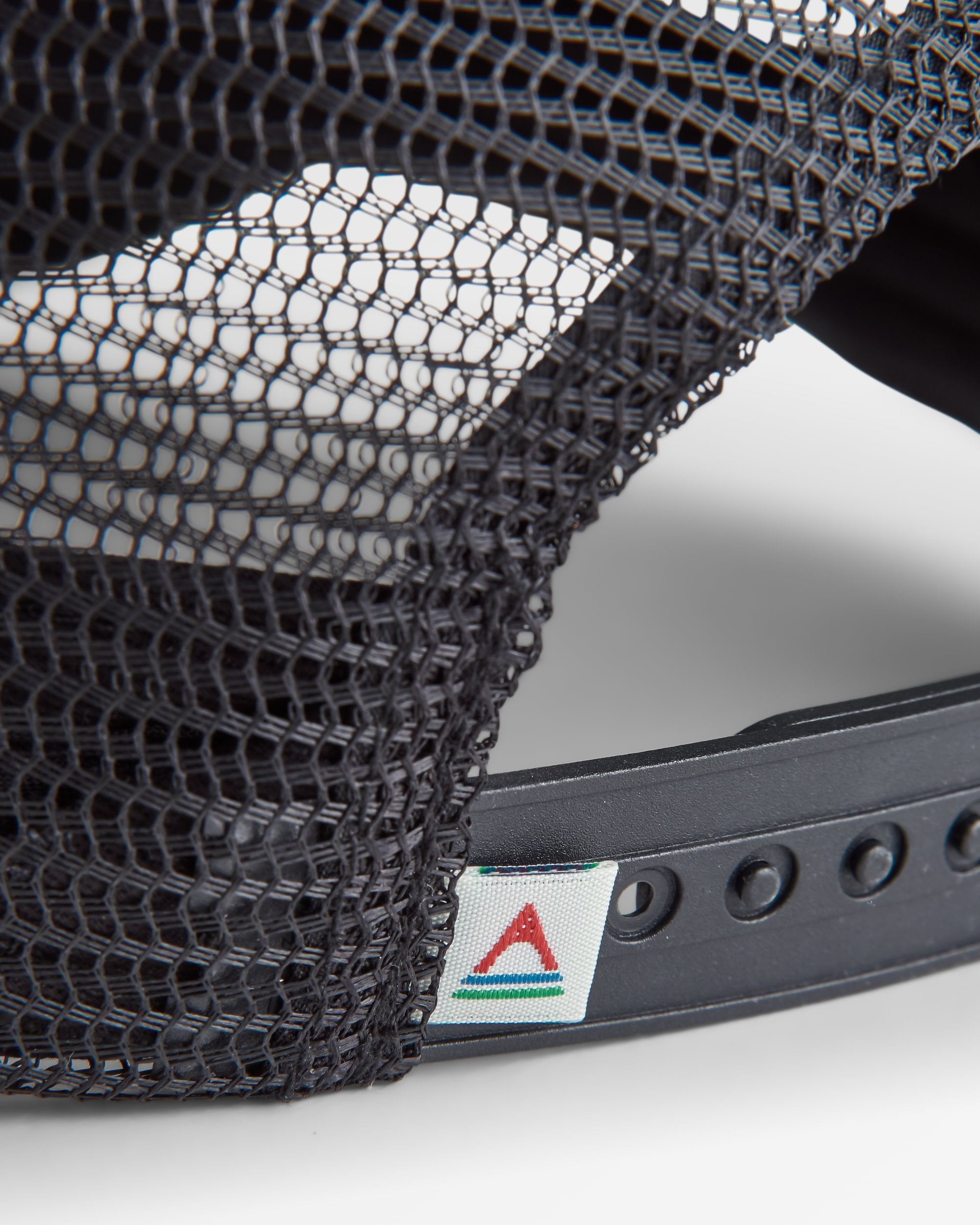 Made To Roam Mesh Snapback Cap - Phantom Black - Flatlay